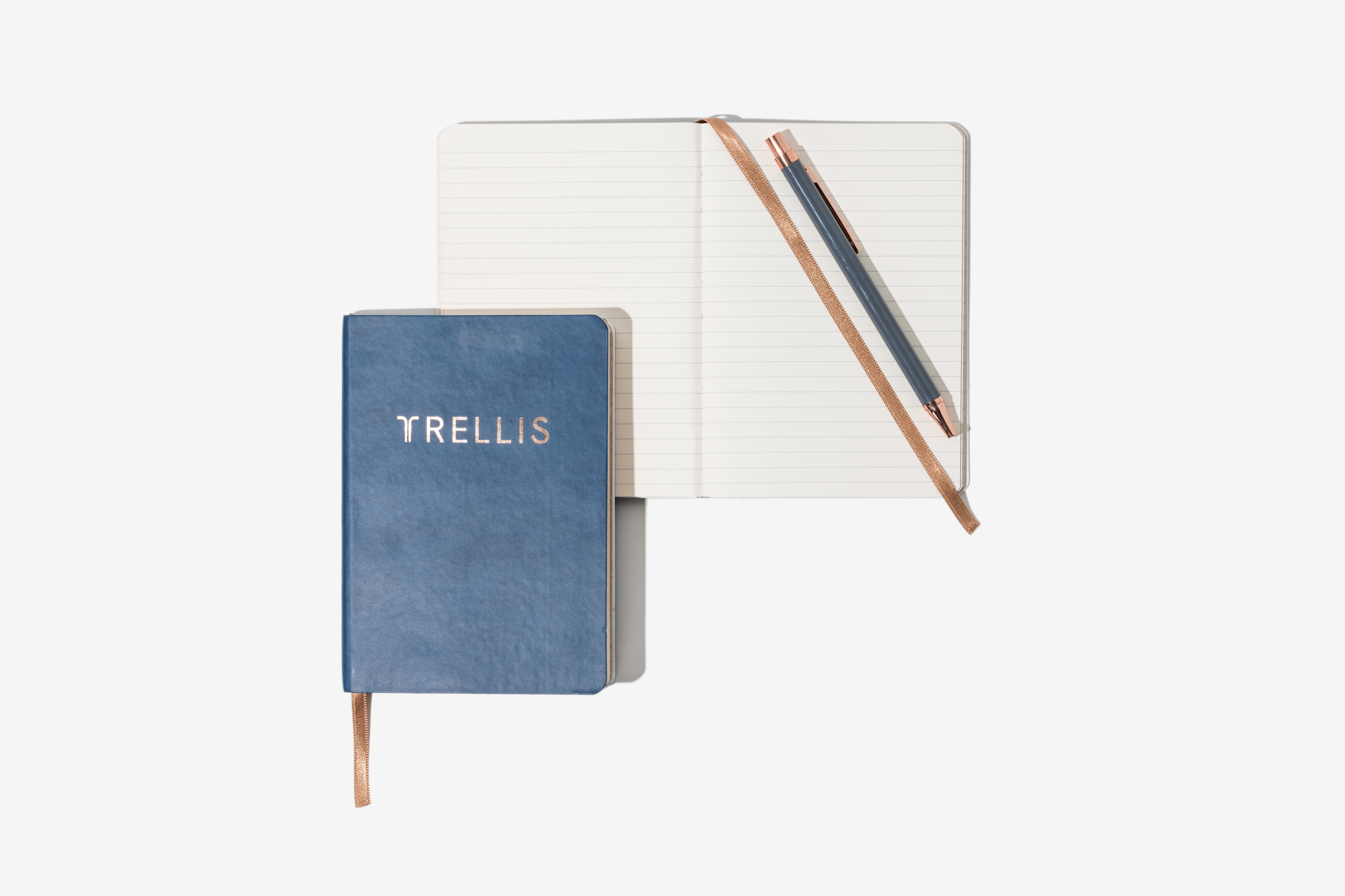 Trellis Gilt Edged Notebooks