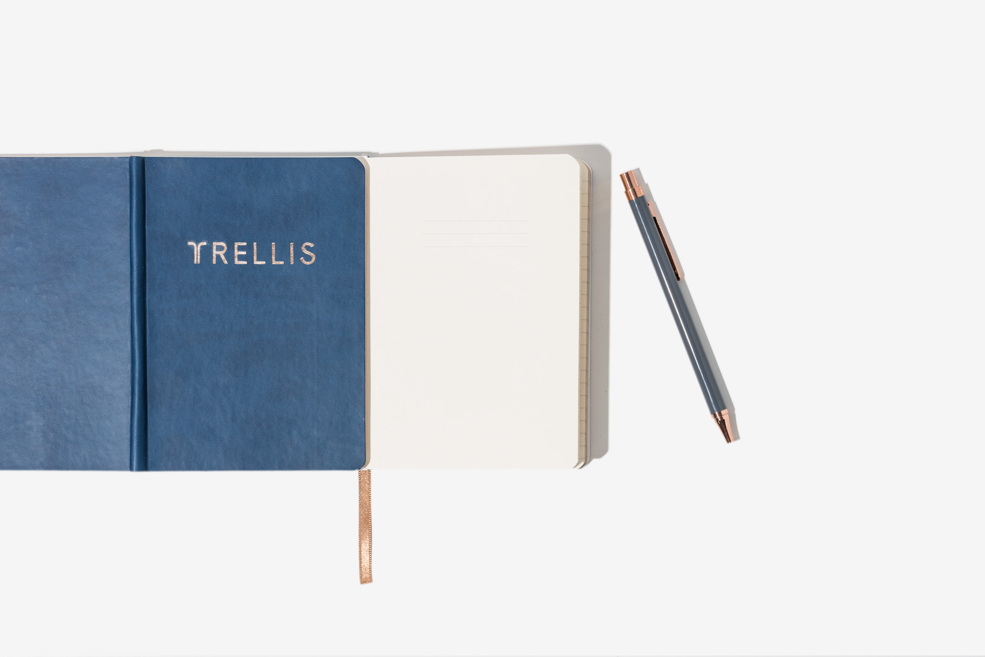 Trellis Gilt Edged Notebooks