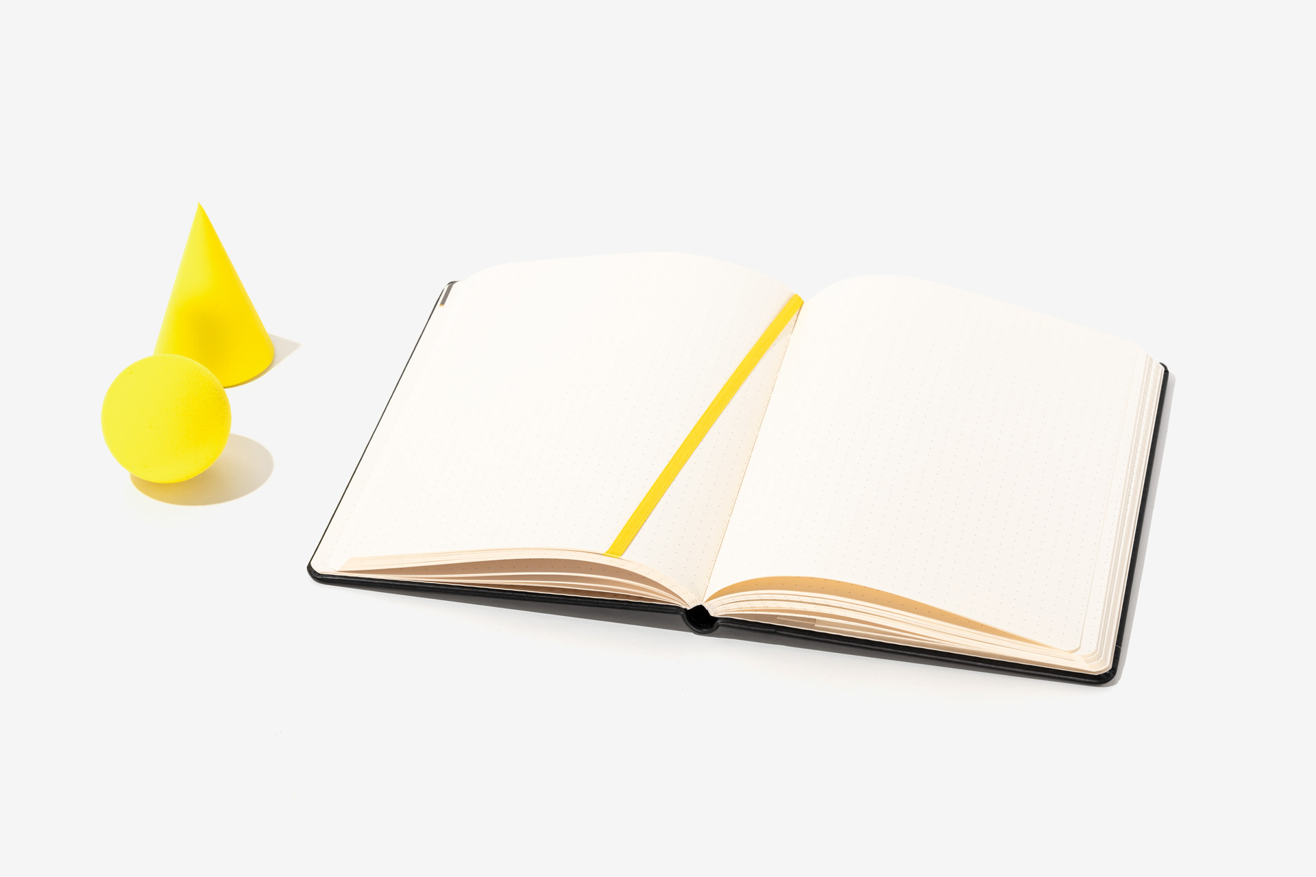 Perched Notebooks with Perimeter Stitching