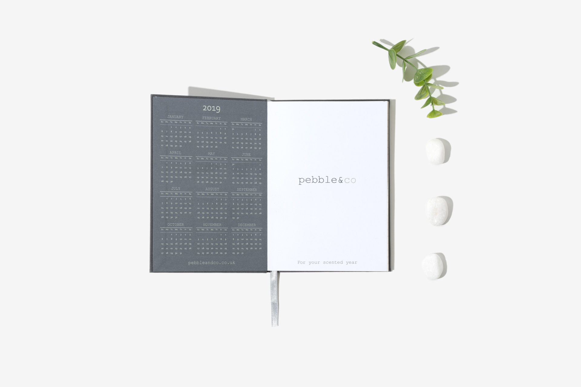 Pebble & Co Cloth Diary