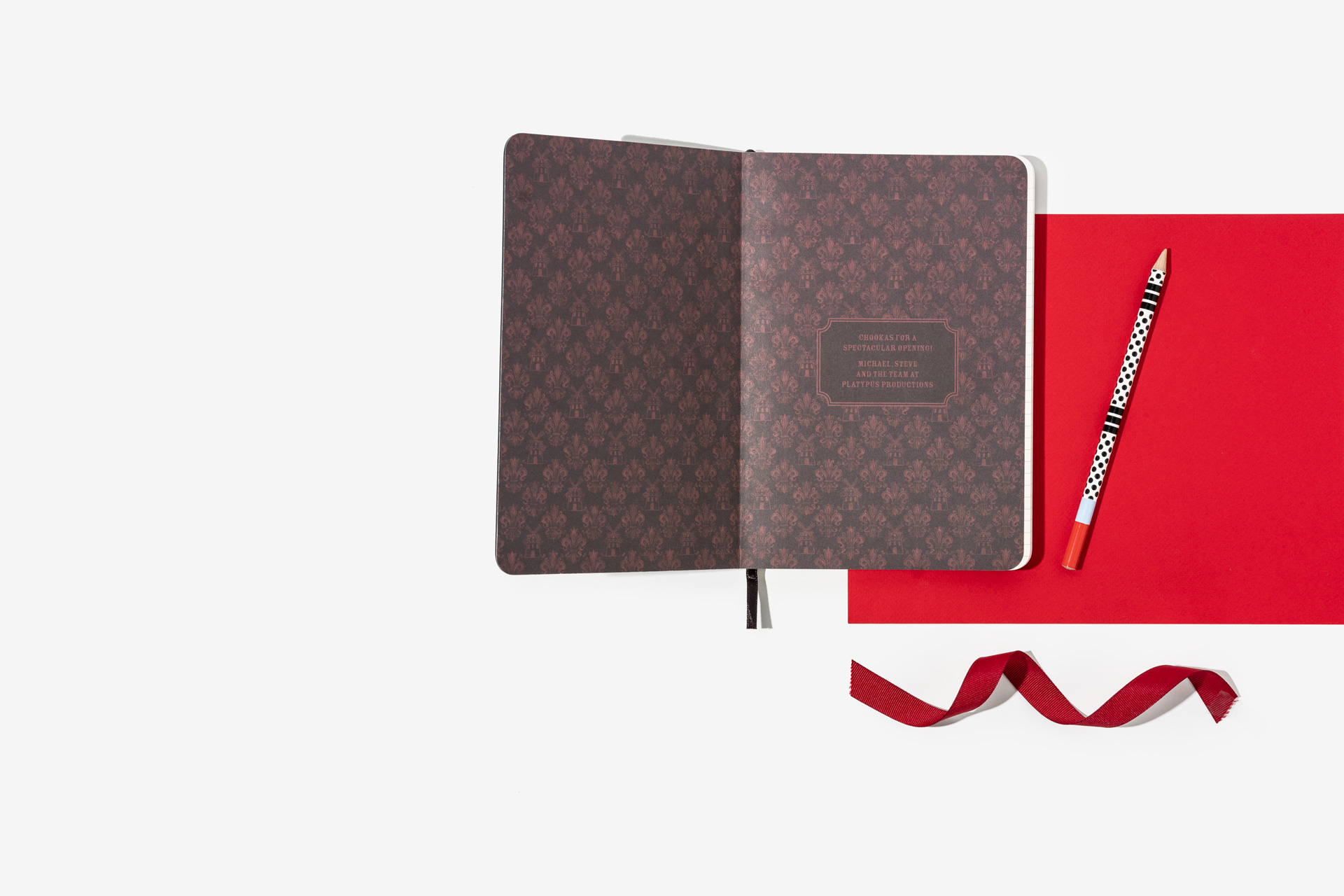 Moulin Rouge Notebook