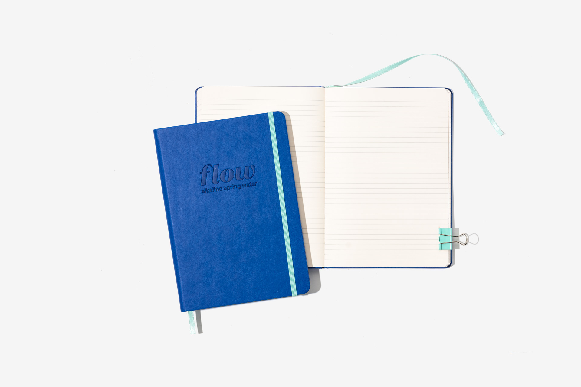 Flow Debossed Notebooks