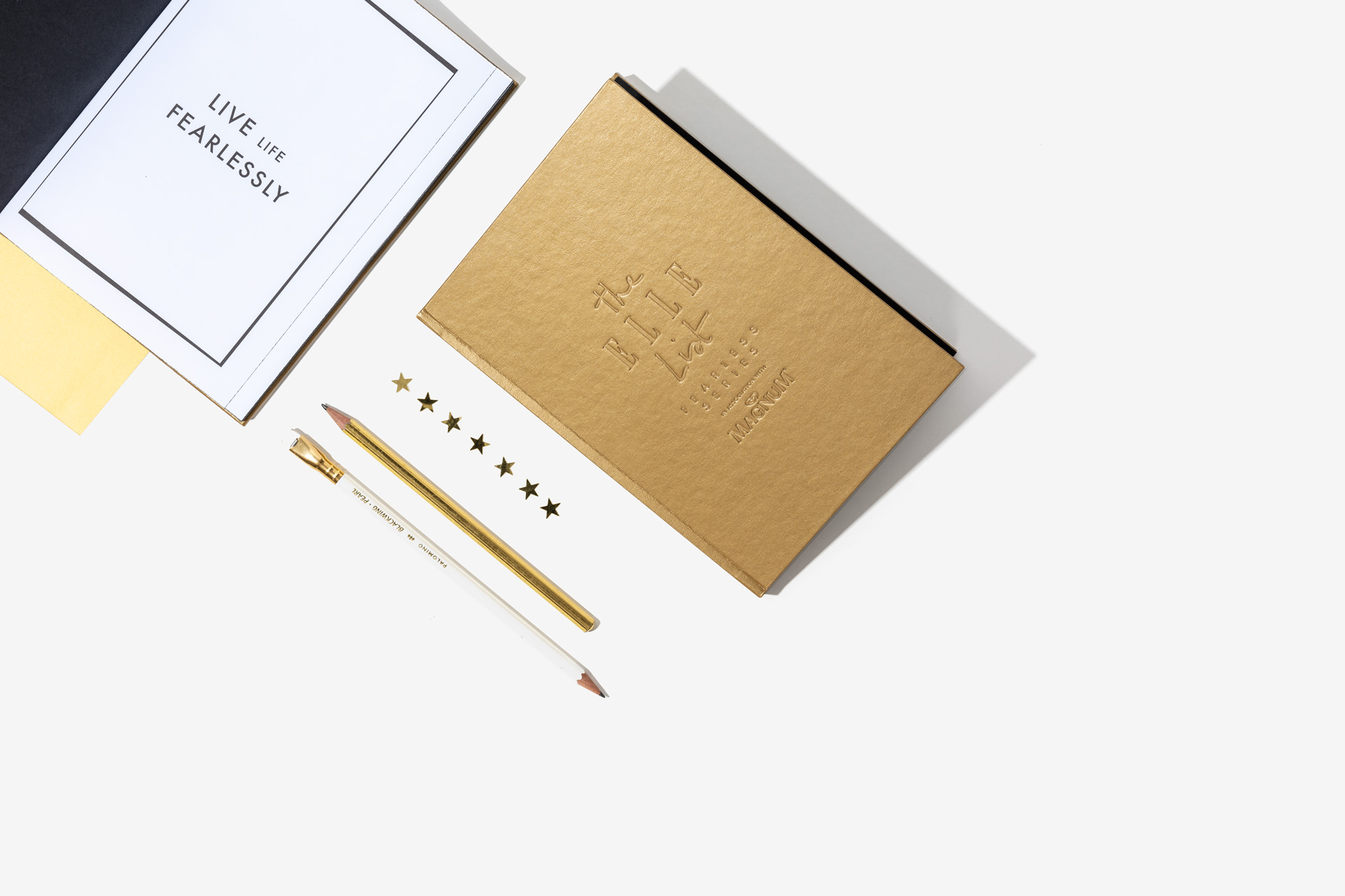 Hearst Elle List Gold Notebooks