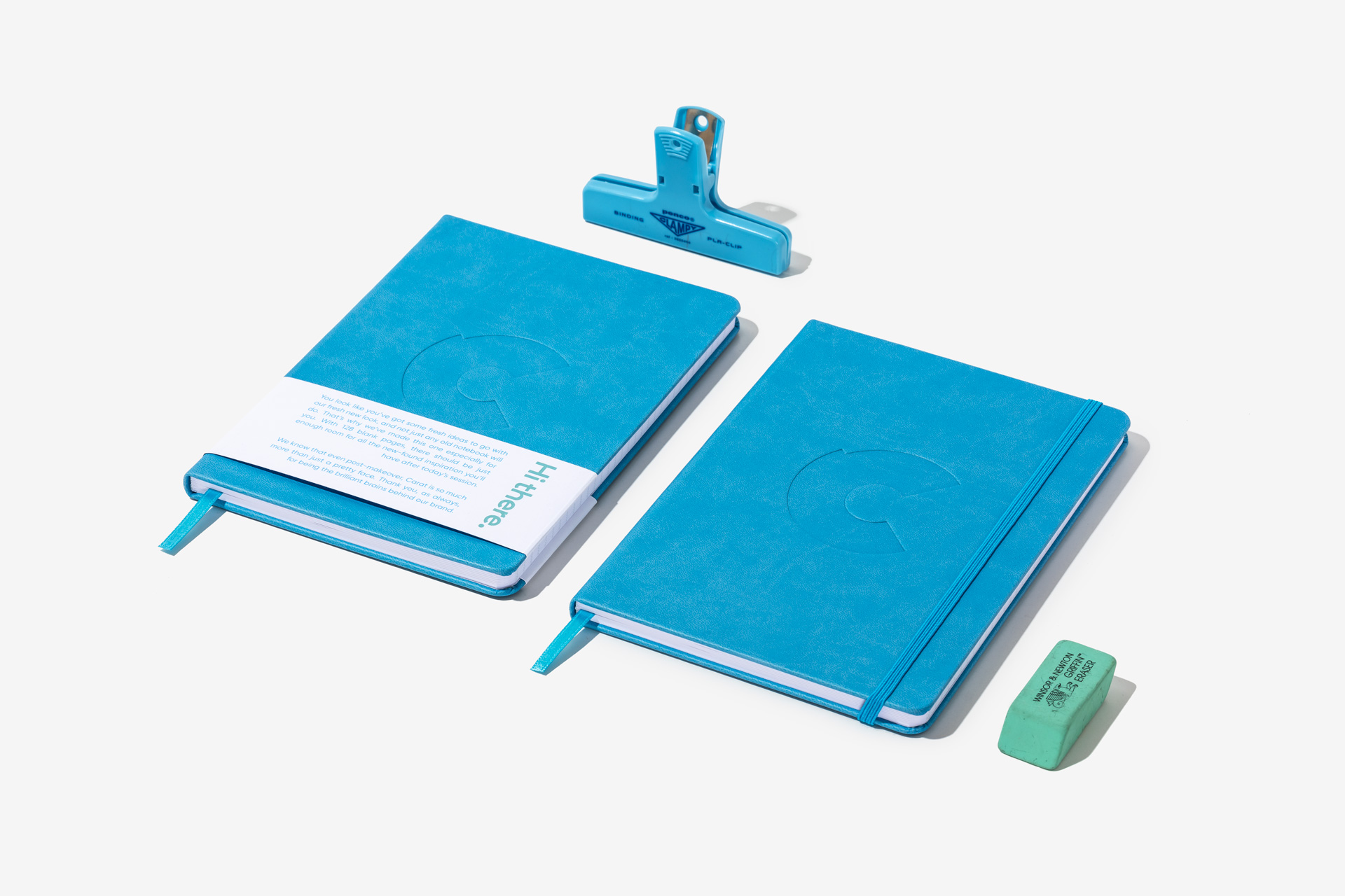 Carat Debossed Notebooks