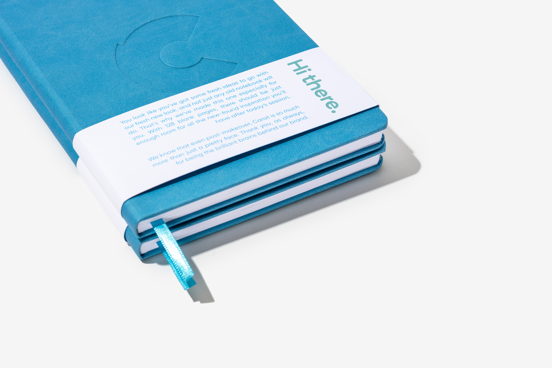 Carat Debossed Notebooks