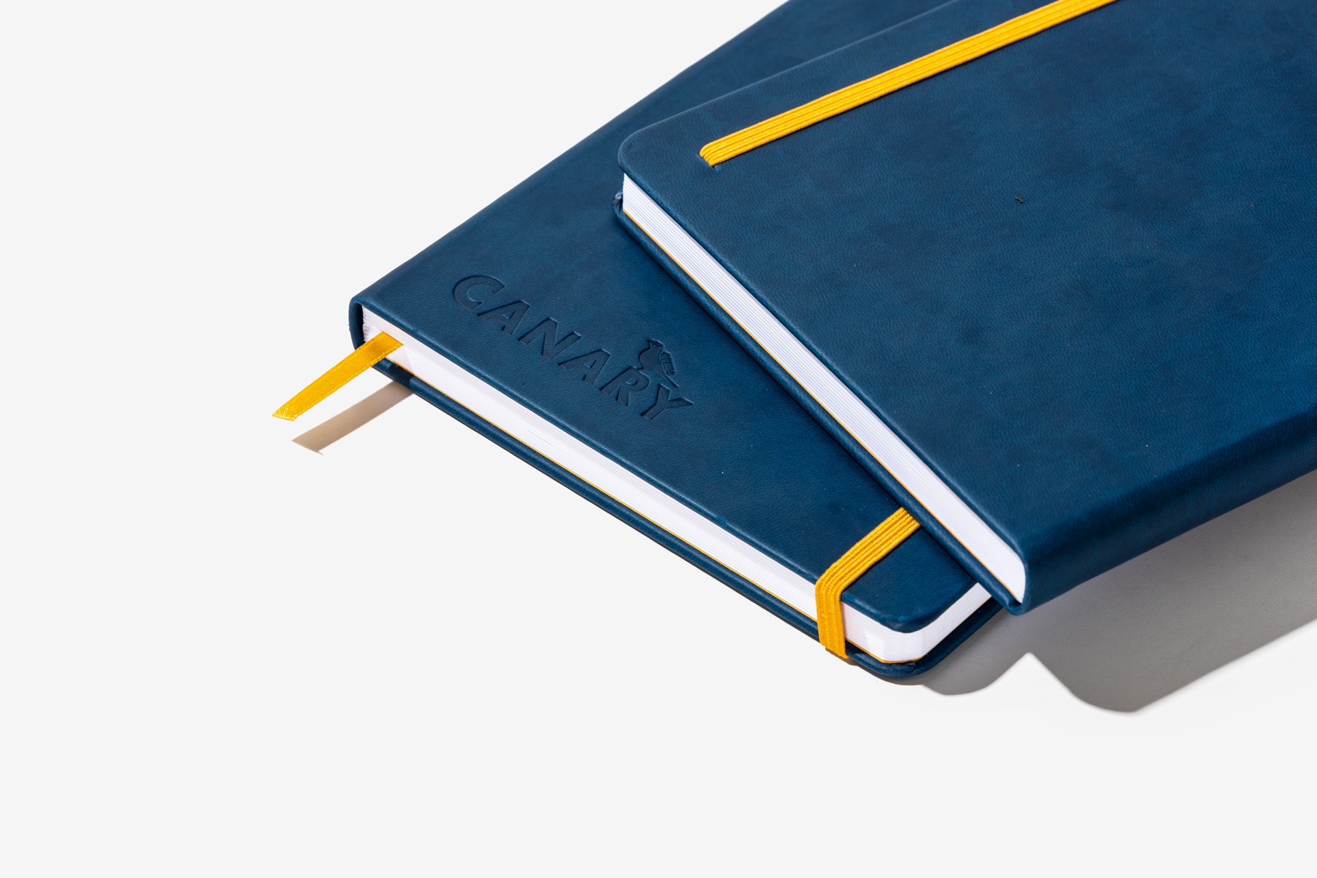 Canary Debossed Notebooks