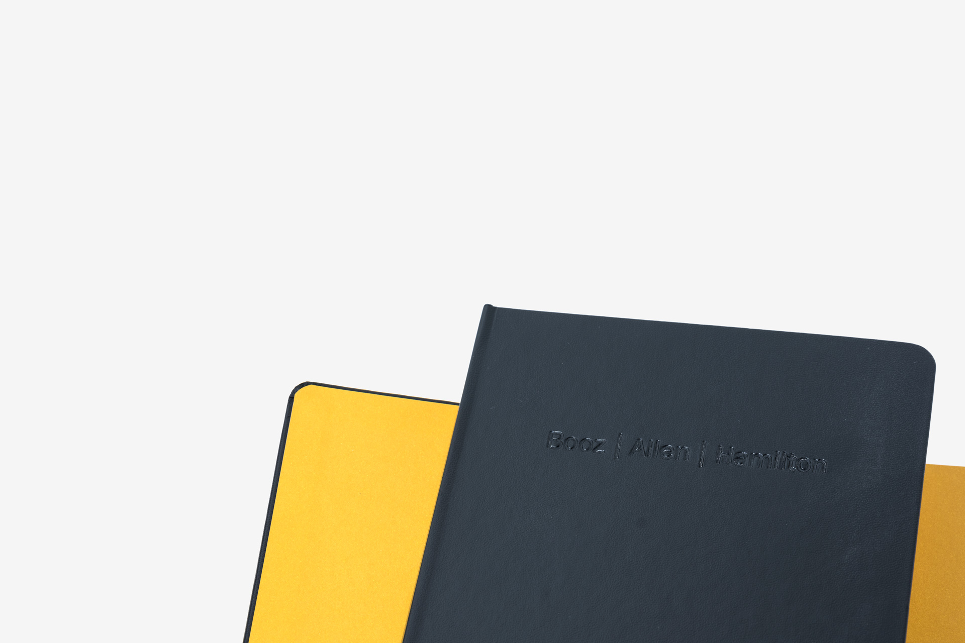 Booz Allen Hamilton Debossed Notebooks