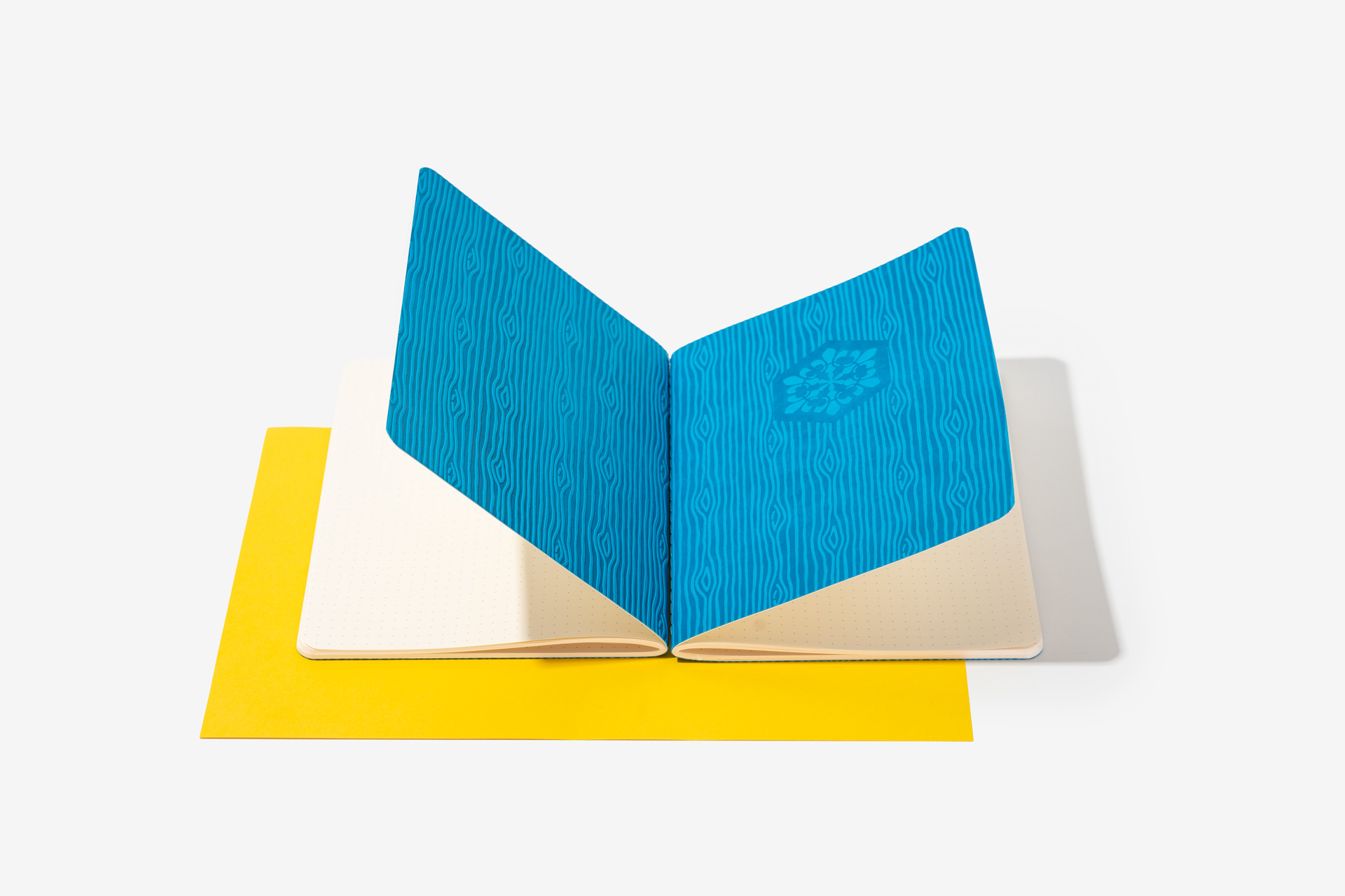 Debossed Textured Cahier