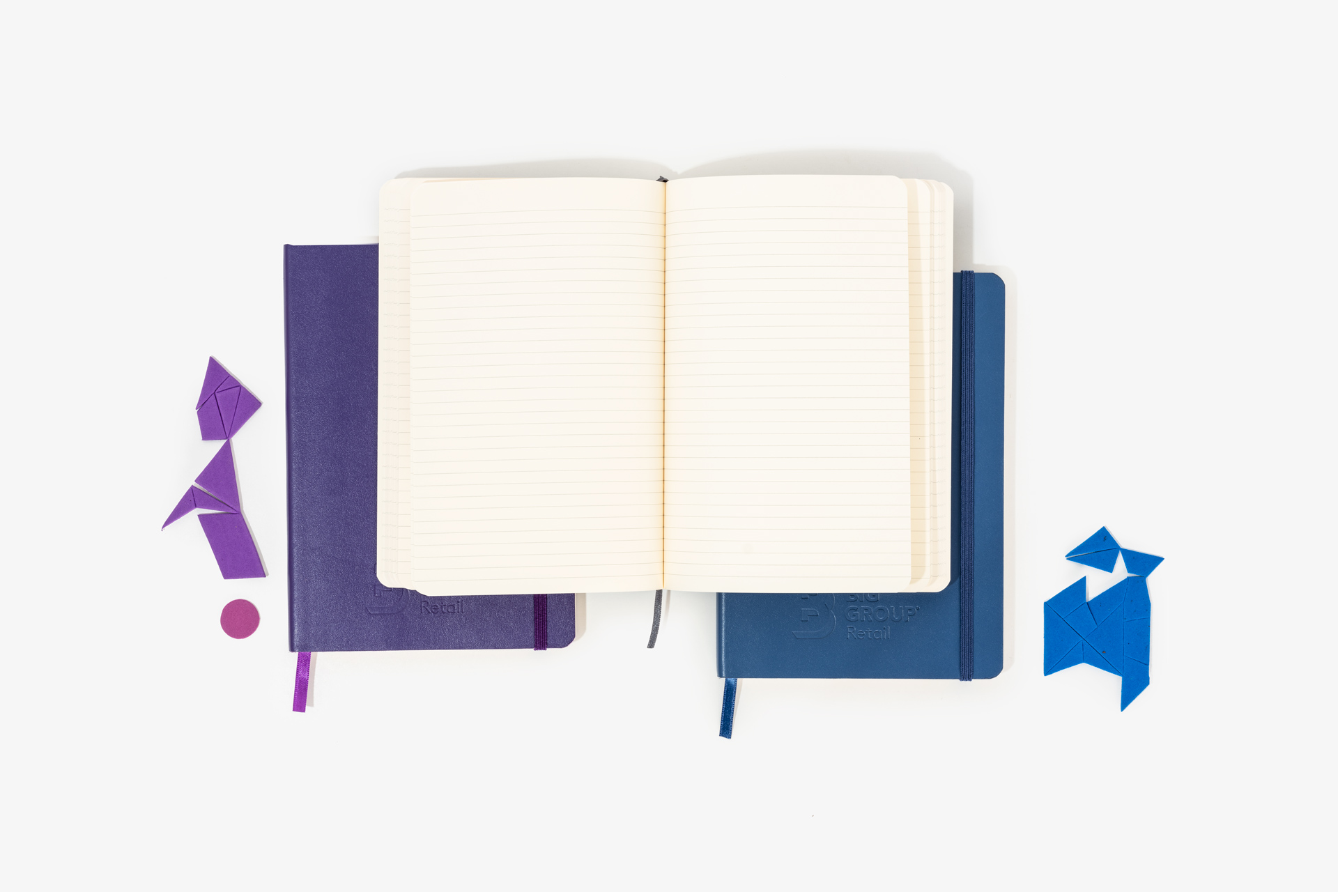 Big Group Retail Leather Notebooks