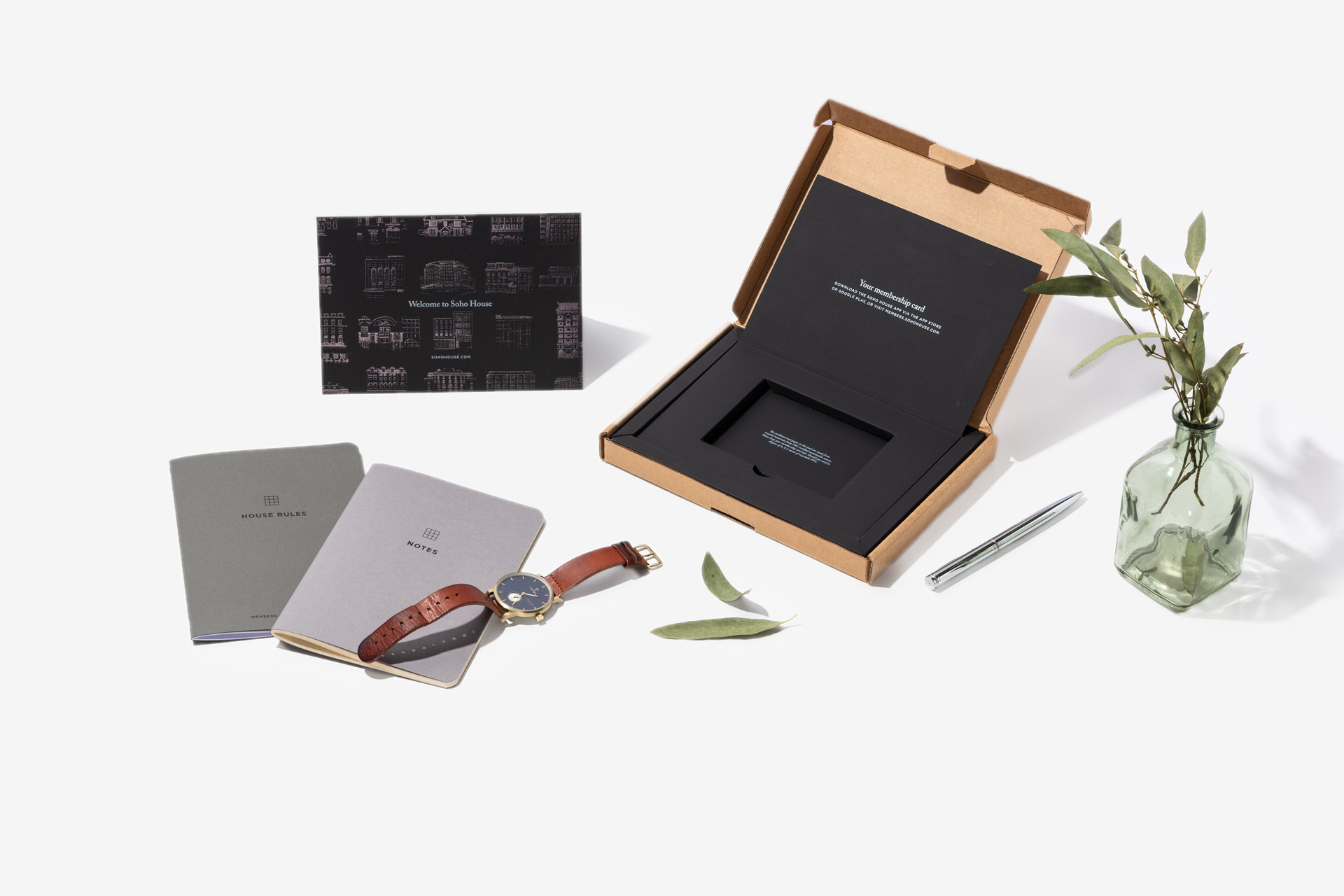 Soho House Bespoke Welcome Packs