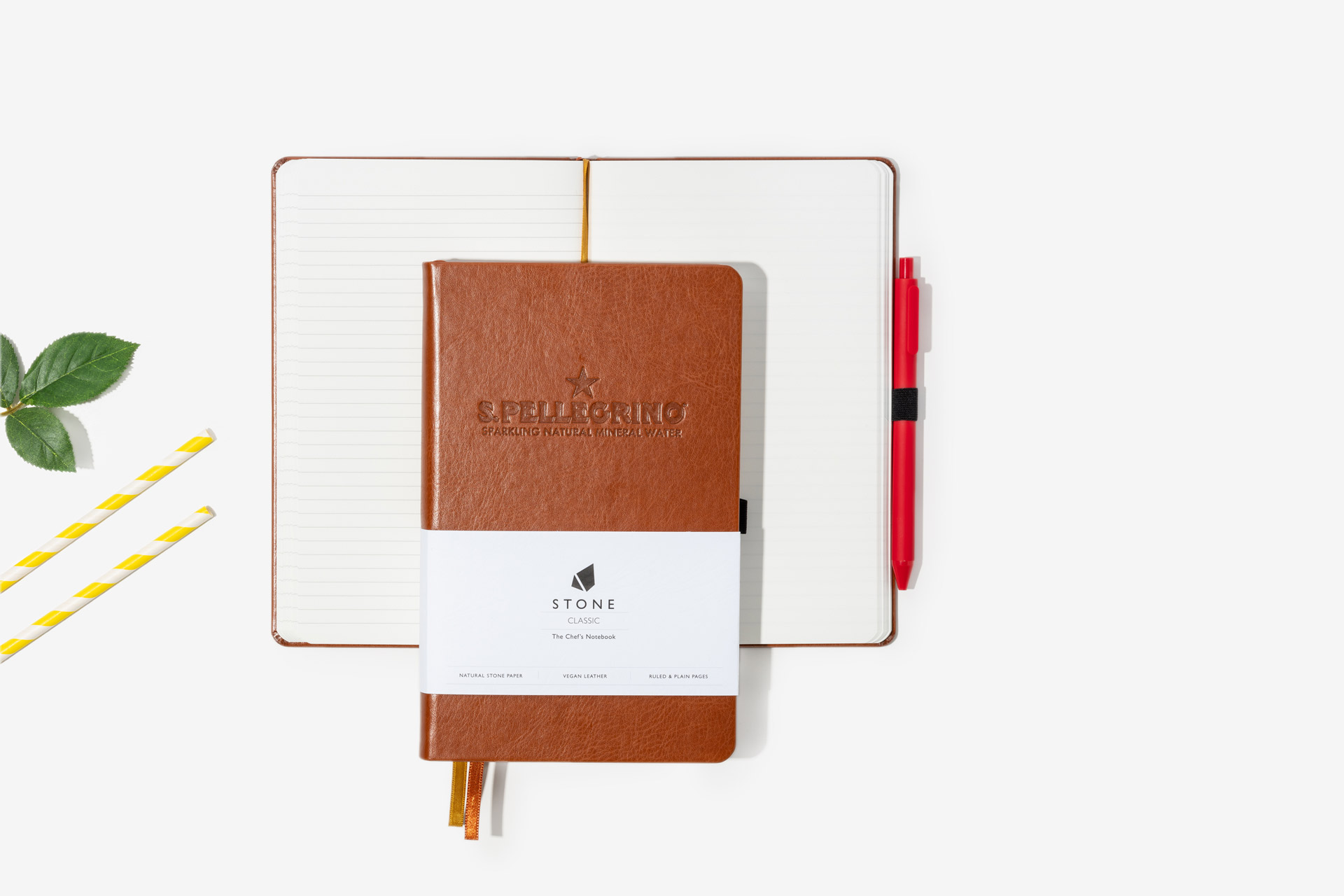 San Pellegrino Stone Notebook