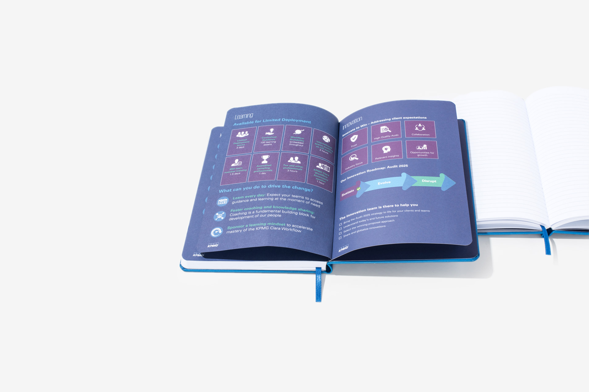 KPMG Custom Printed Notebooks