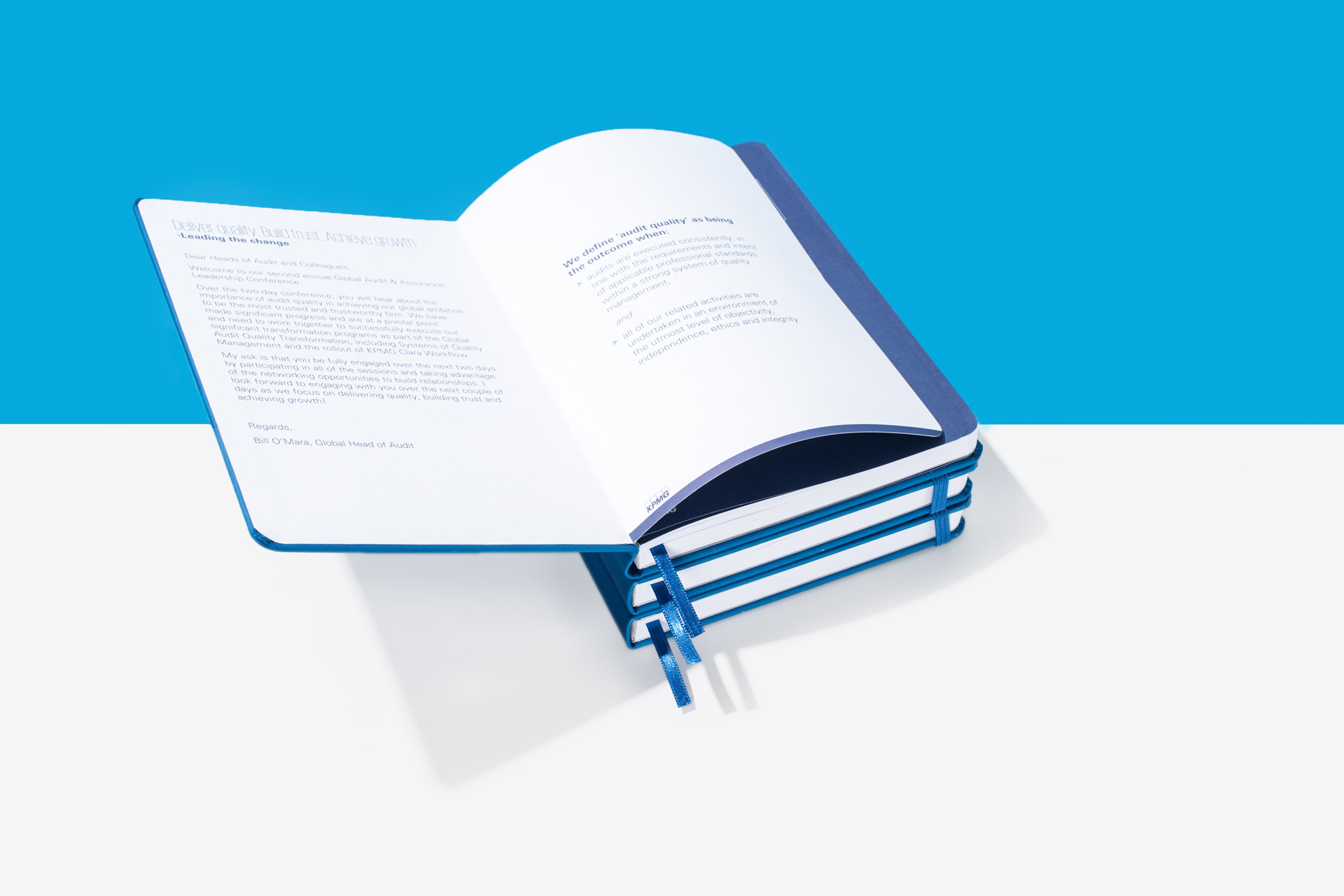 KPMG Custom Printed Notebooks