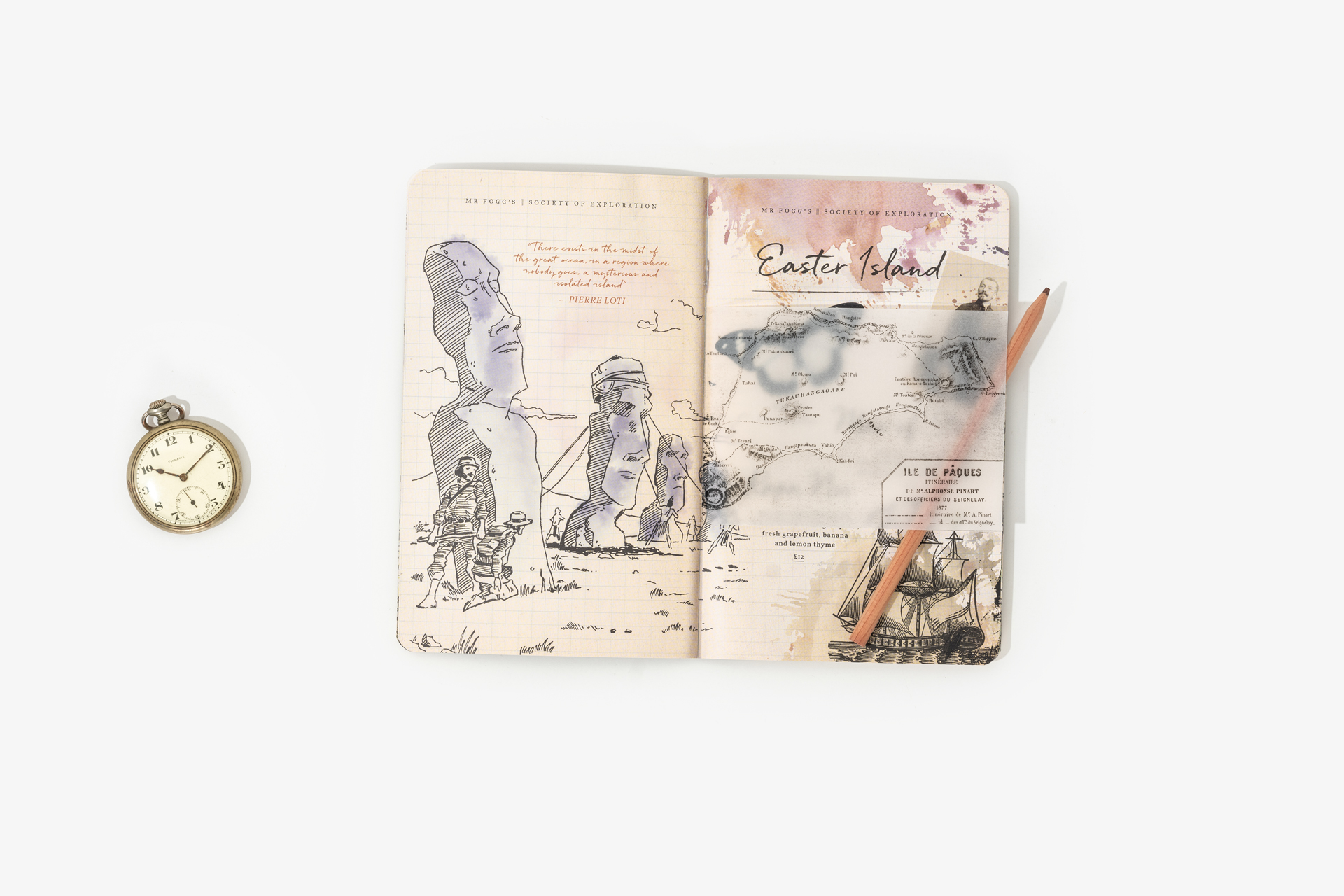 Mr Fogg’s Traveler’s Journal