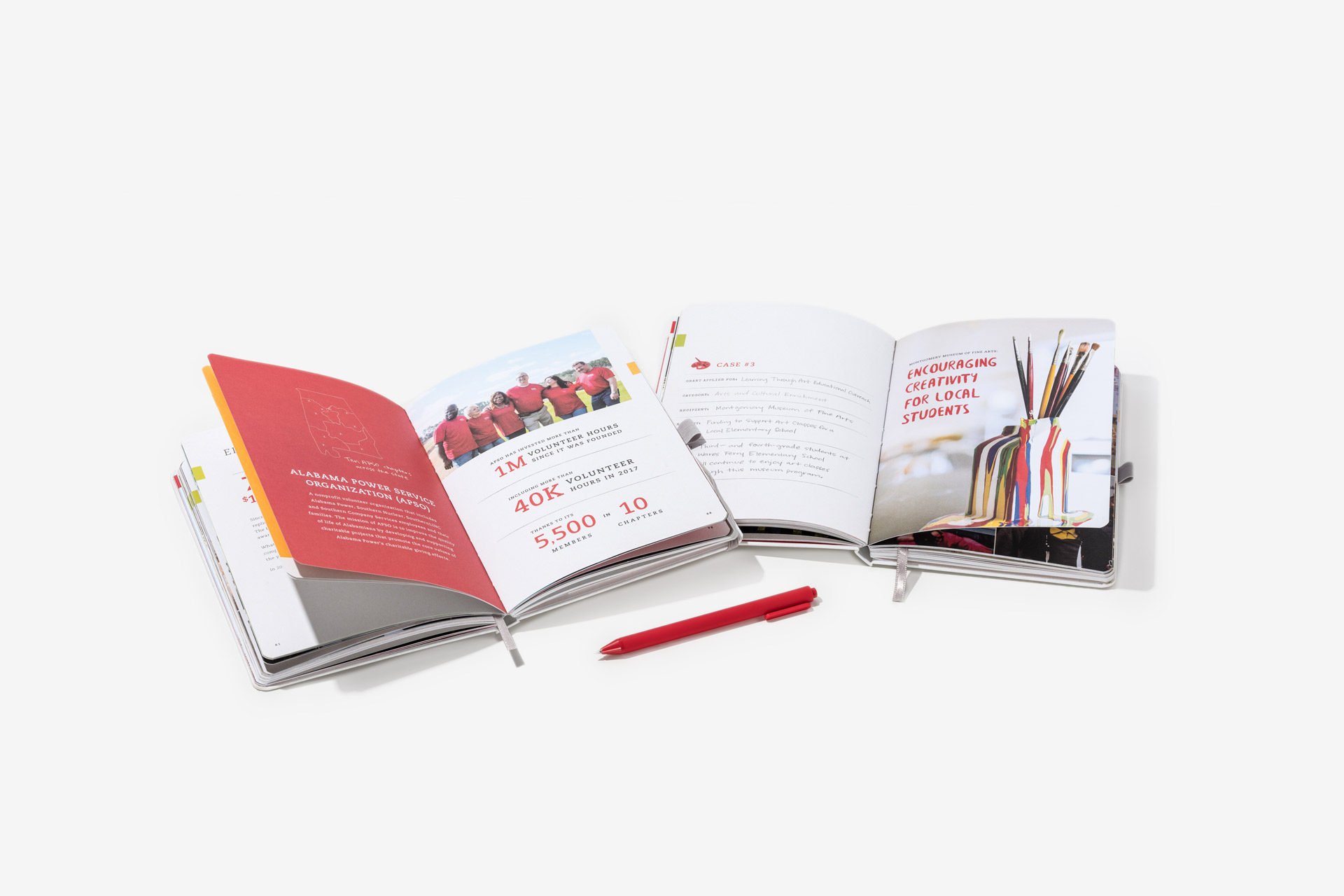 Alabama Power Foundation Printed Cloth Notebooks