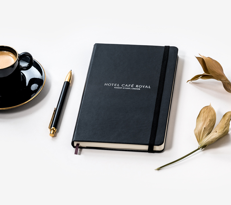 hotel cafe royal london notebook