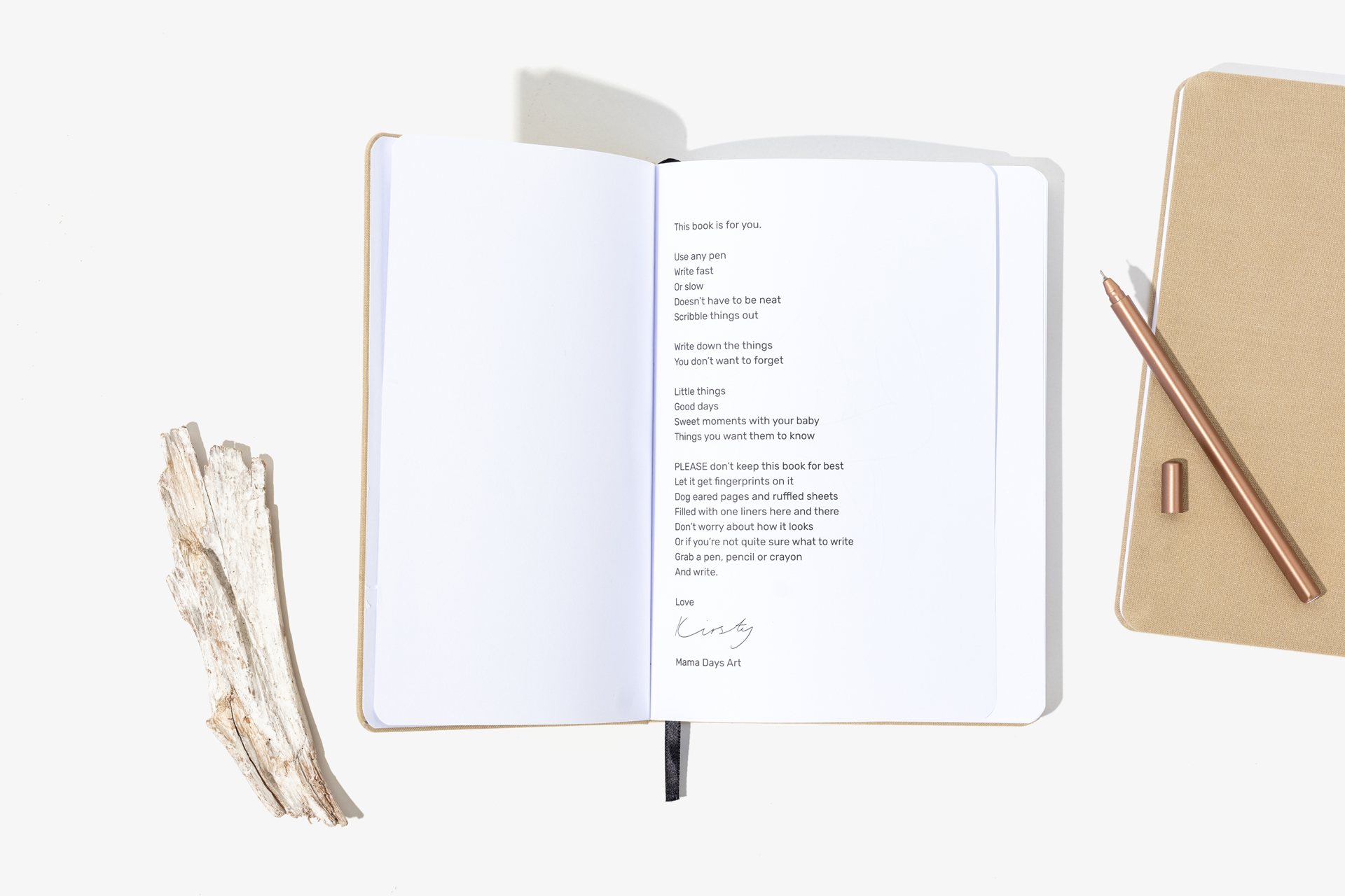 Mama Days Clothbound Notebook