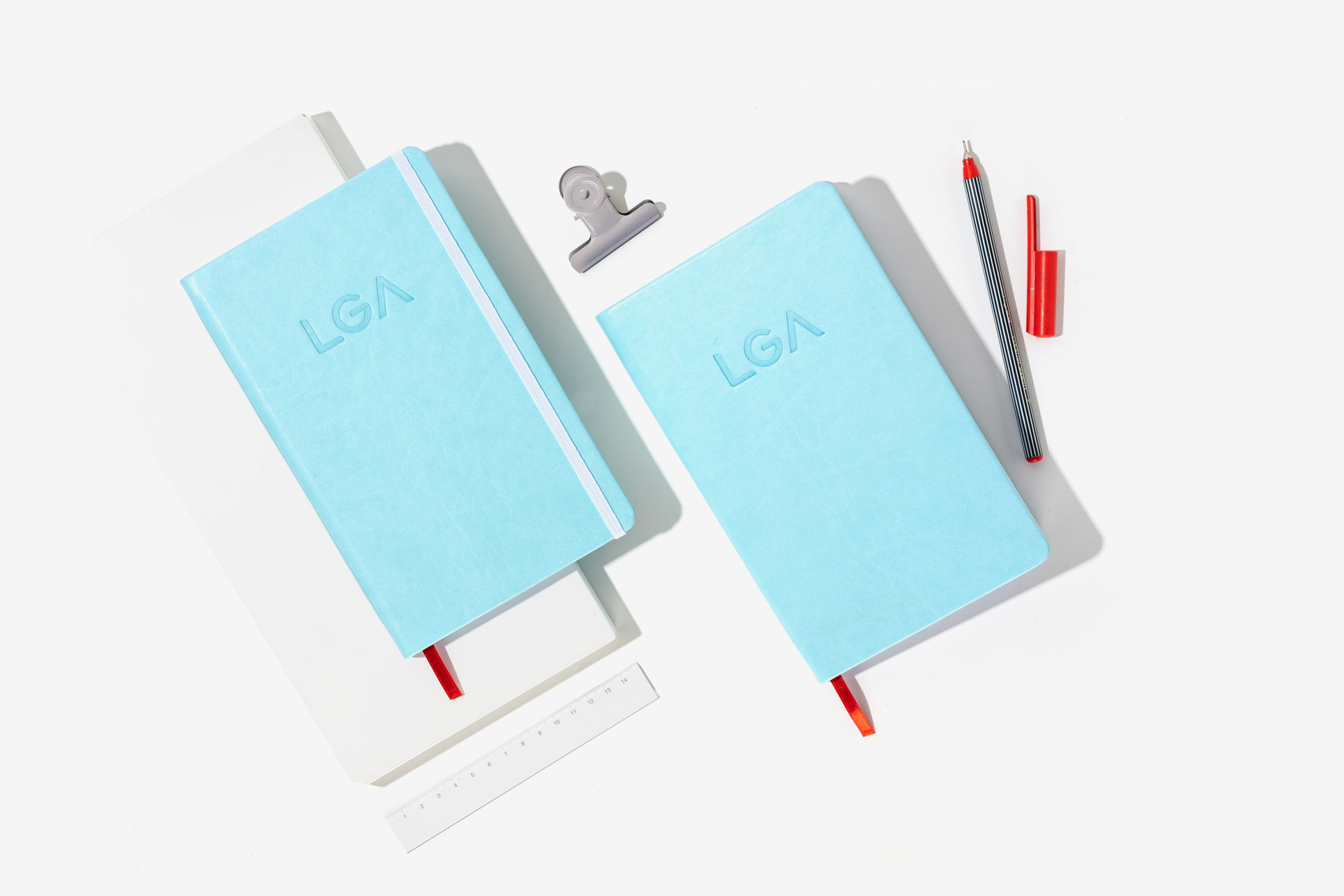 LGA Debossed Notebooks
