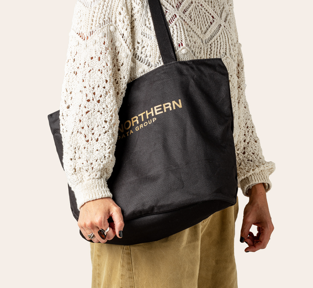 Zippered Tote Bag