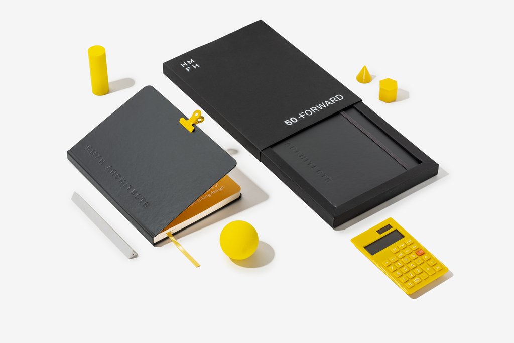 HMFH Notebooks with Branded Slip Case
