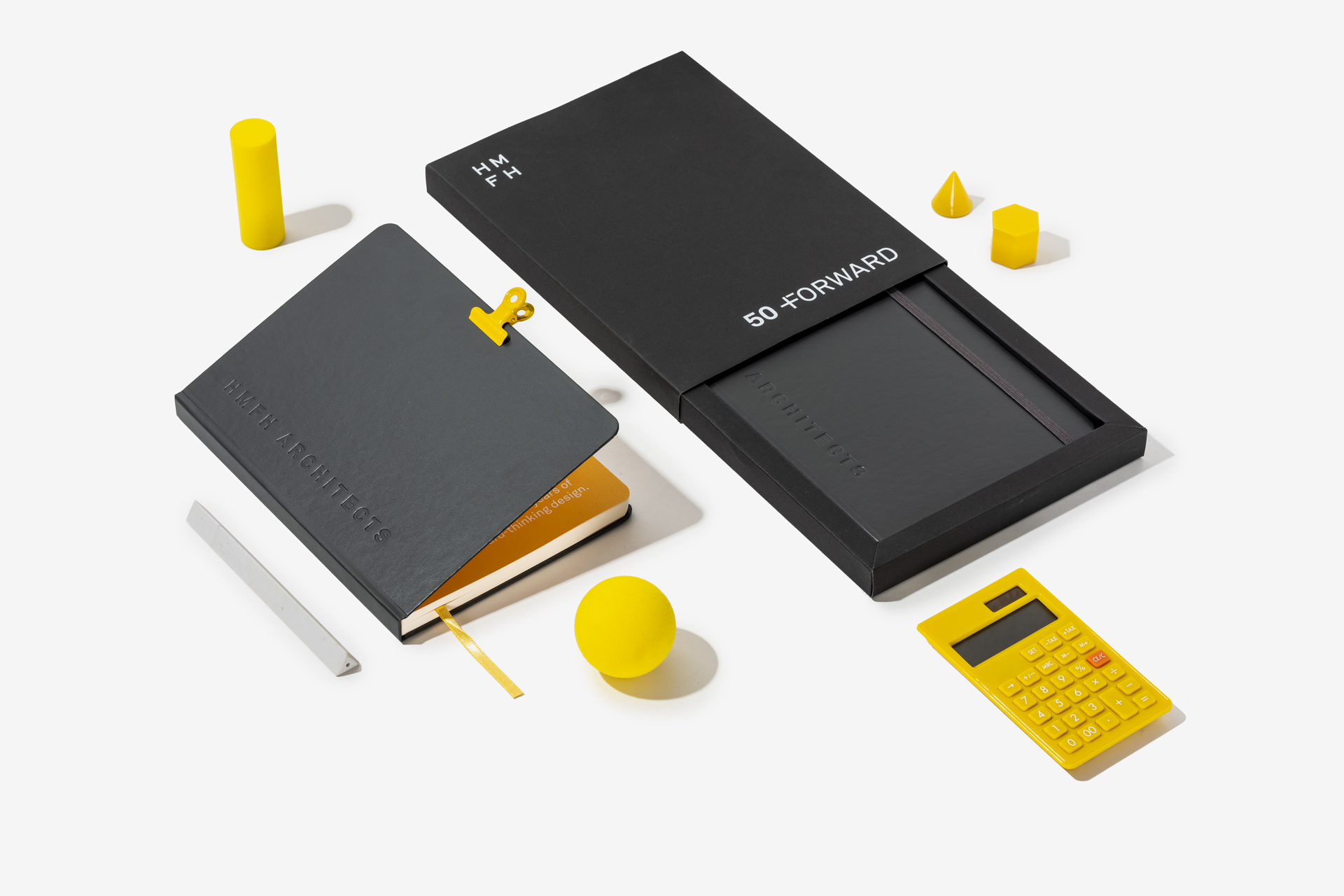 HMFH Notebooks with Branded Slip Case