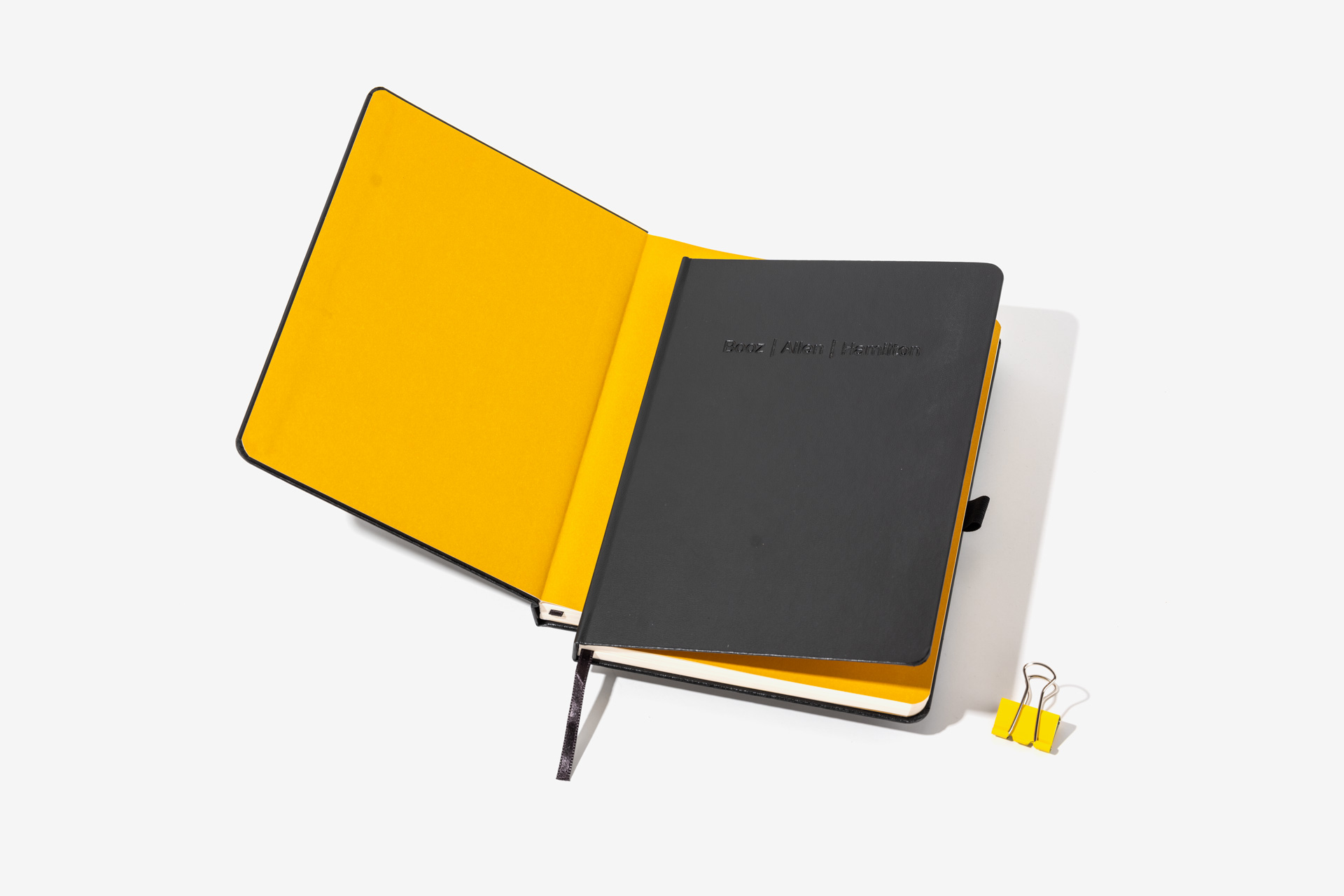 Booz Allen Hamilton Debossed Notebooks