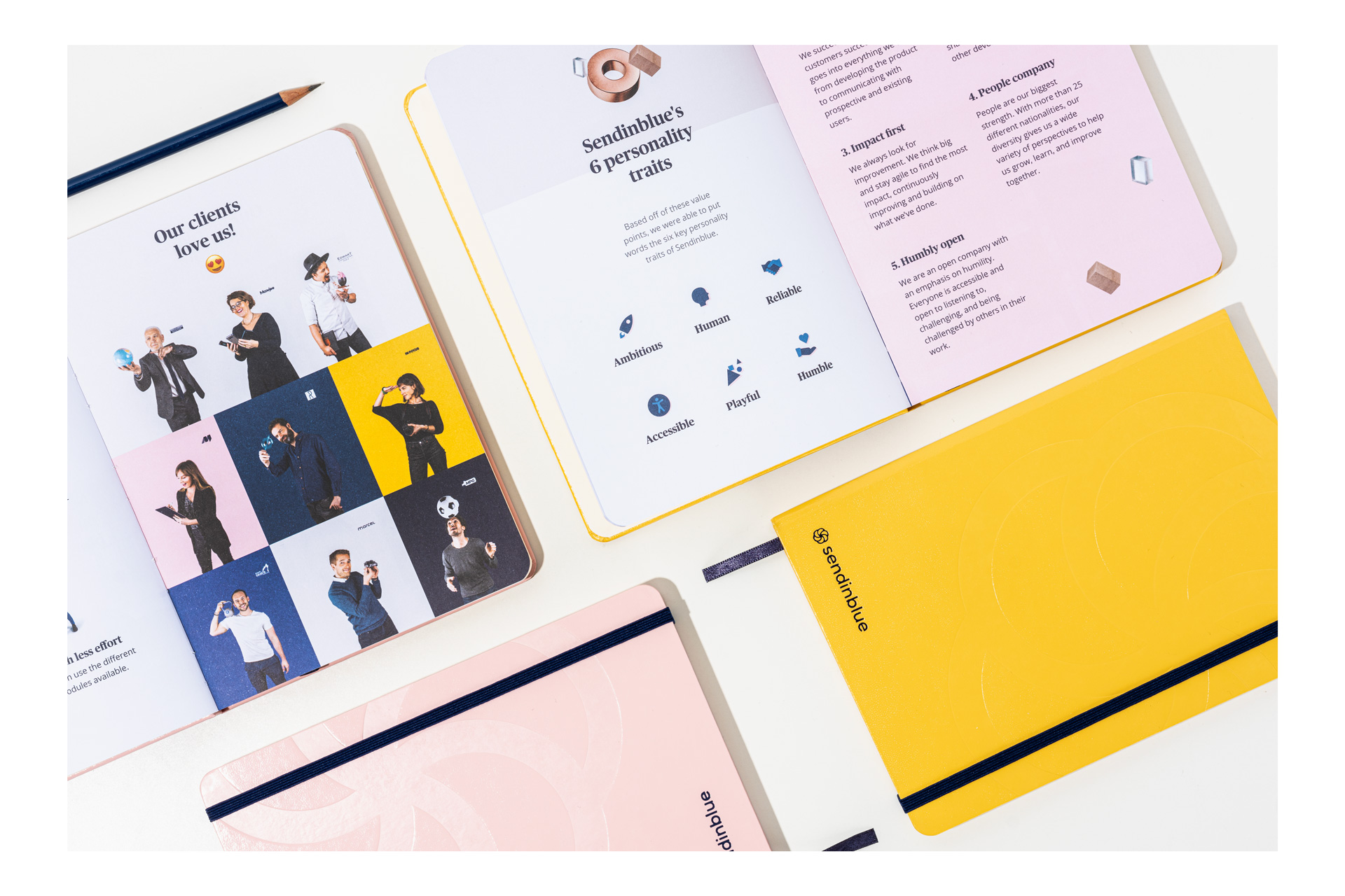 Sendinblue Vegan Leather Notebooks