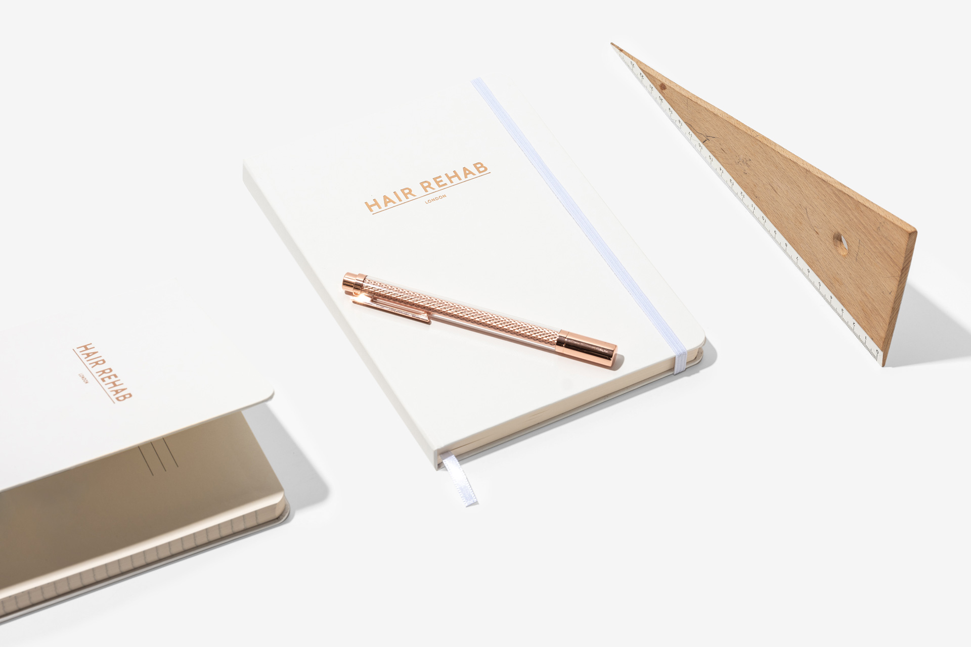 Hair Rehab Foiled Notebooks