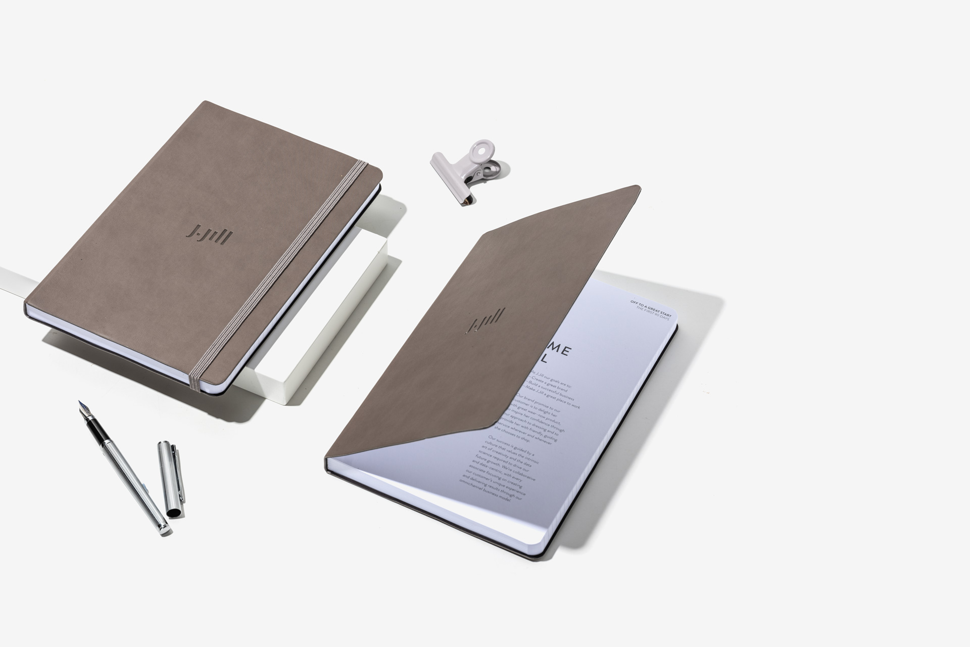 J Jill Debossed Notebooks