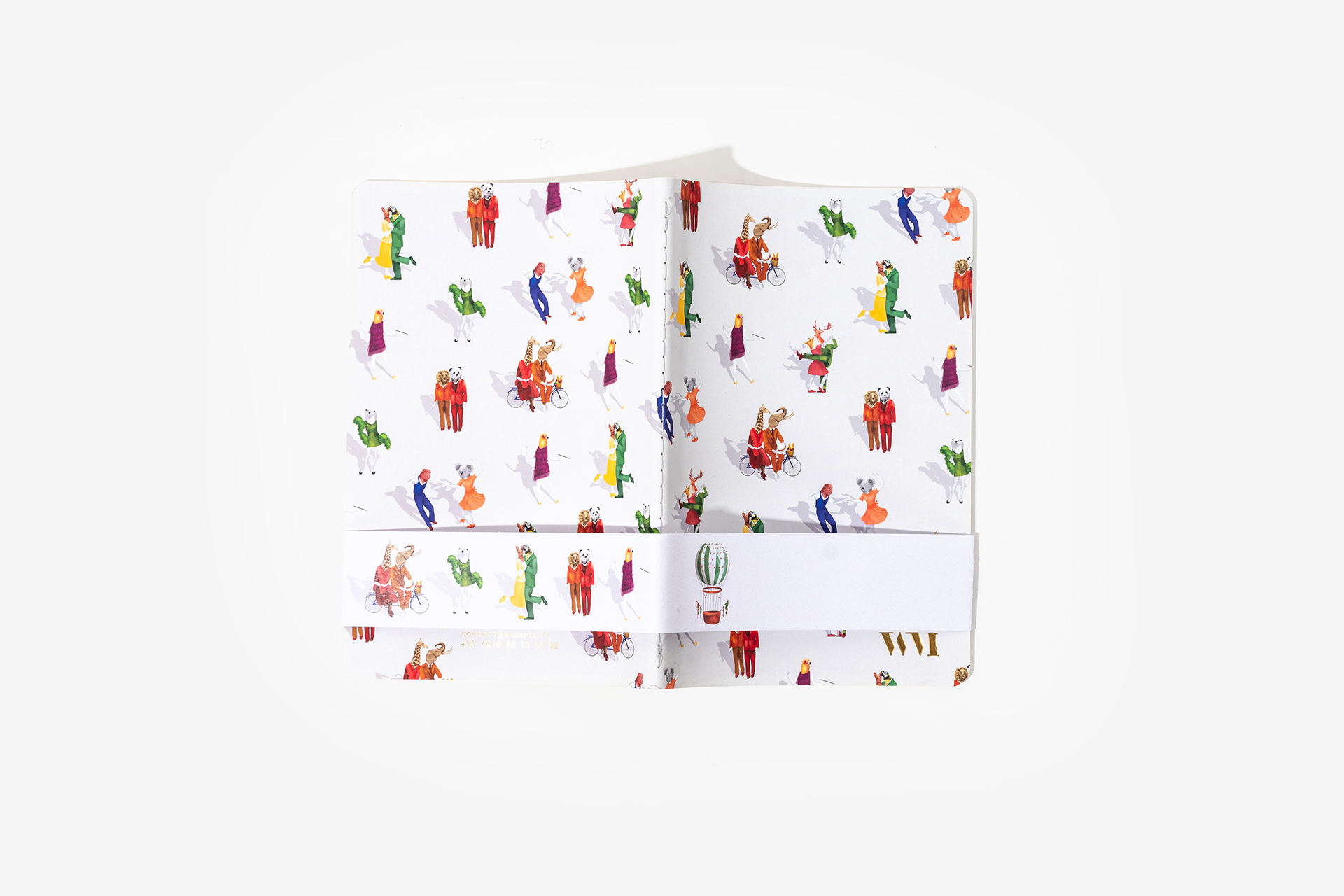 WM Paris Printed Foiled Cahiers