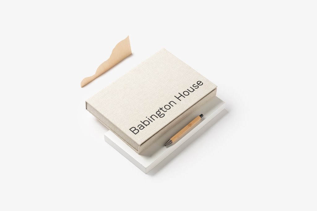 Babington House Bespoke Welcome Folder