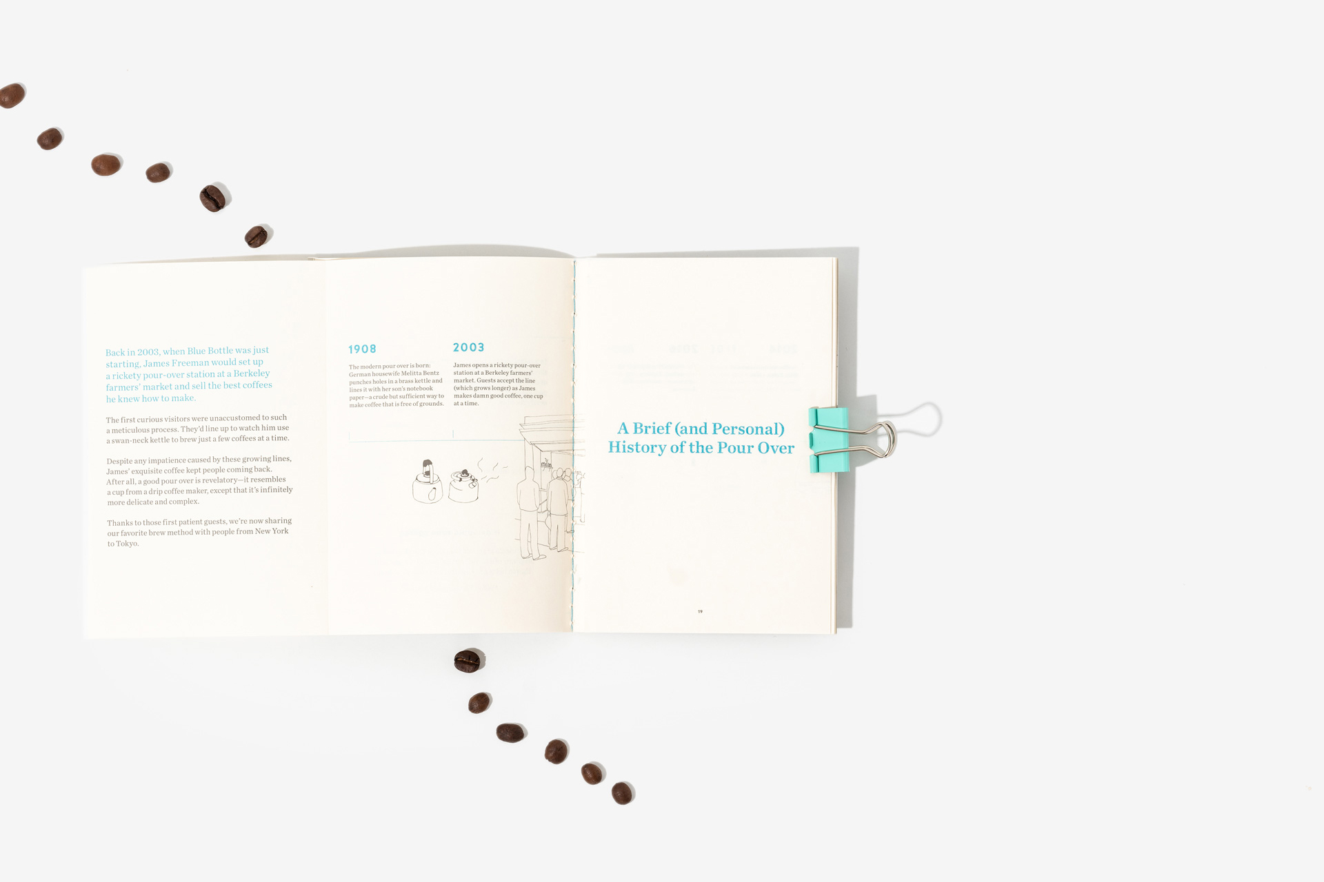 Bluebottle Coffee Bespoke Booklet