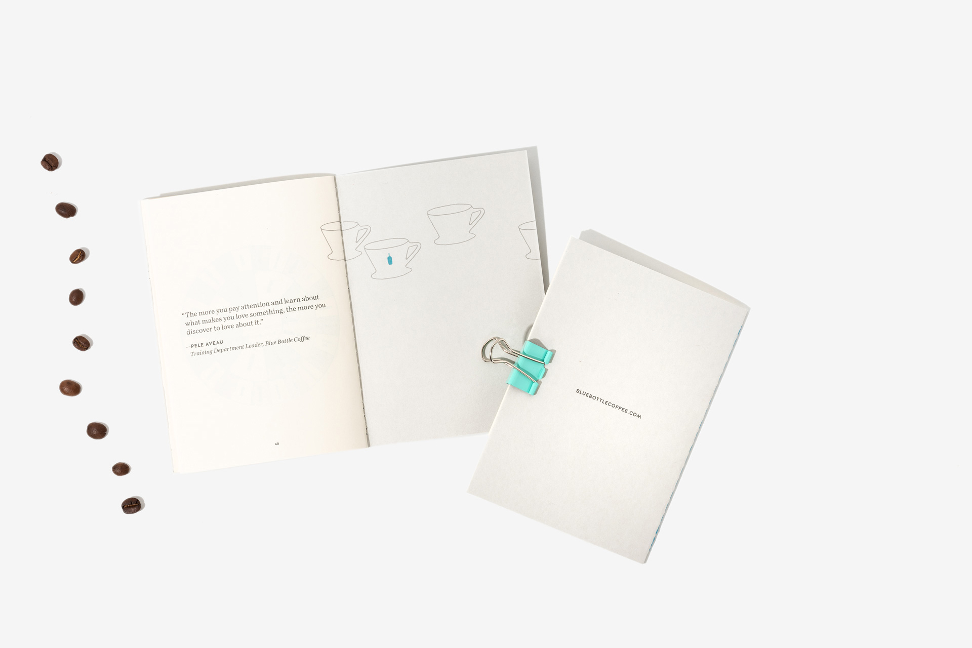 Bluebottle Coffee Bespoke Booklet