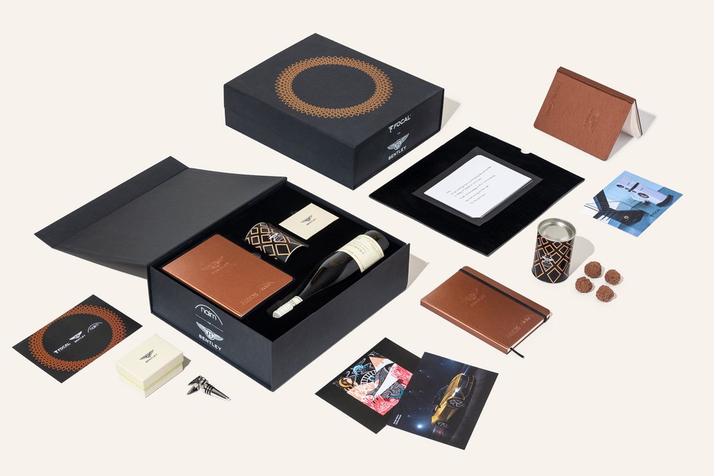 PR gift box for Bentley