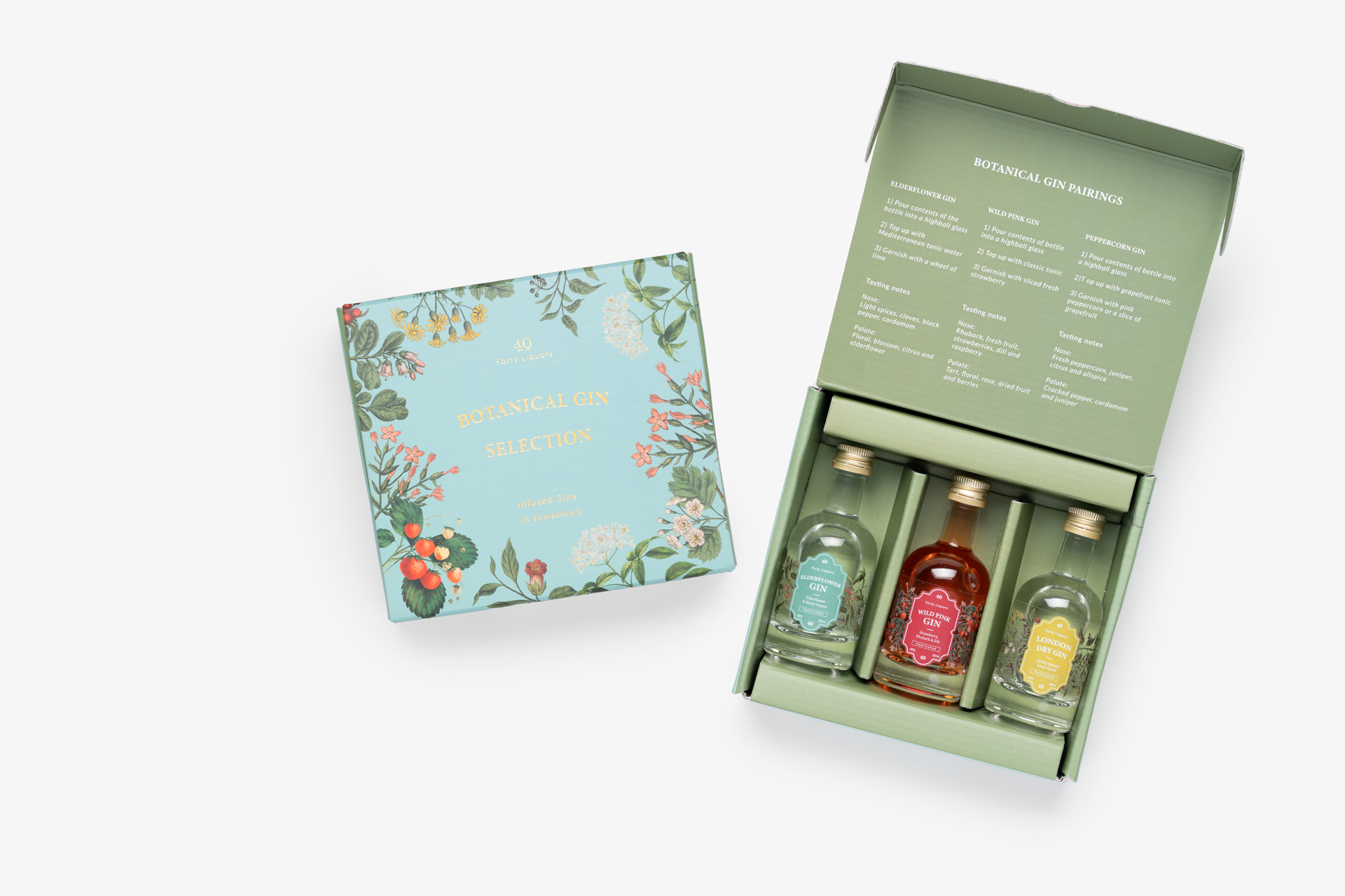 Forty Liquors Gin Selection Box
