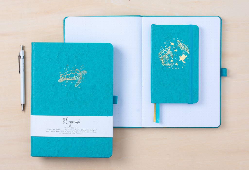 La Boutique De Margaux notebook range in A6 and A5 vegan leather La Boutique De Margaux notebook range in A6 and A5 vegan leather