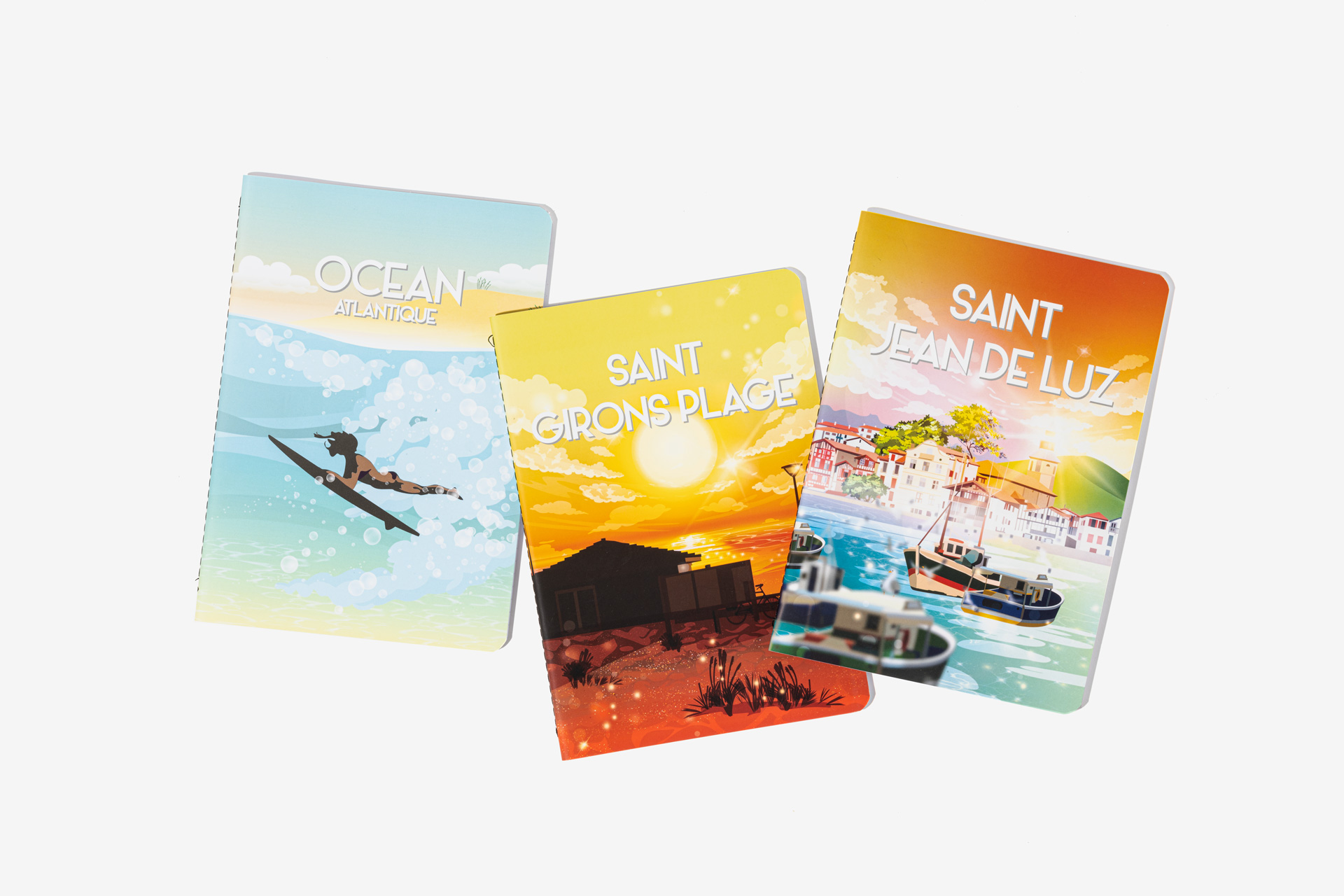 Jellyfish Travel Posters Printed Cahiers