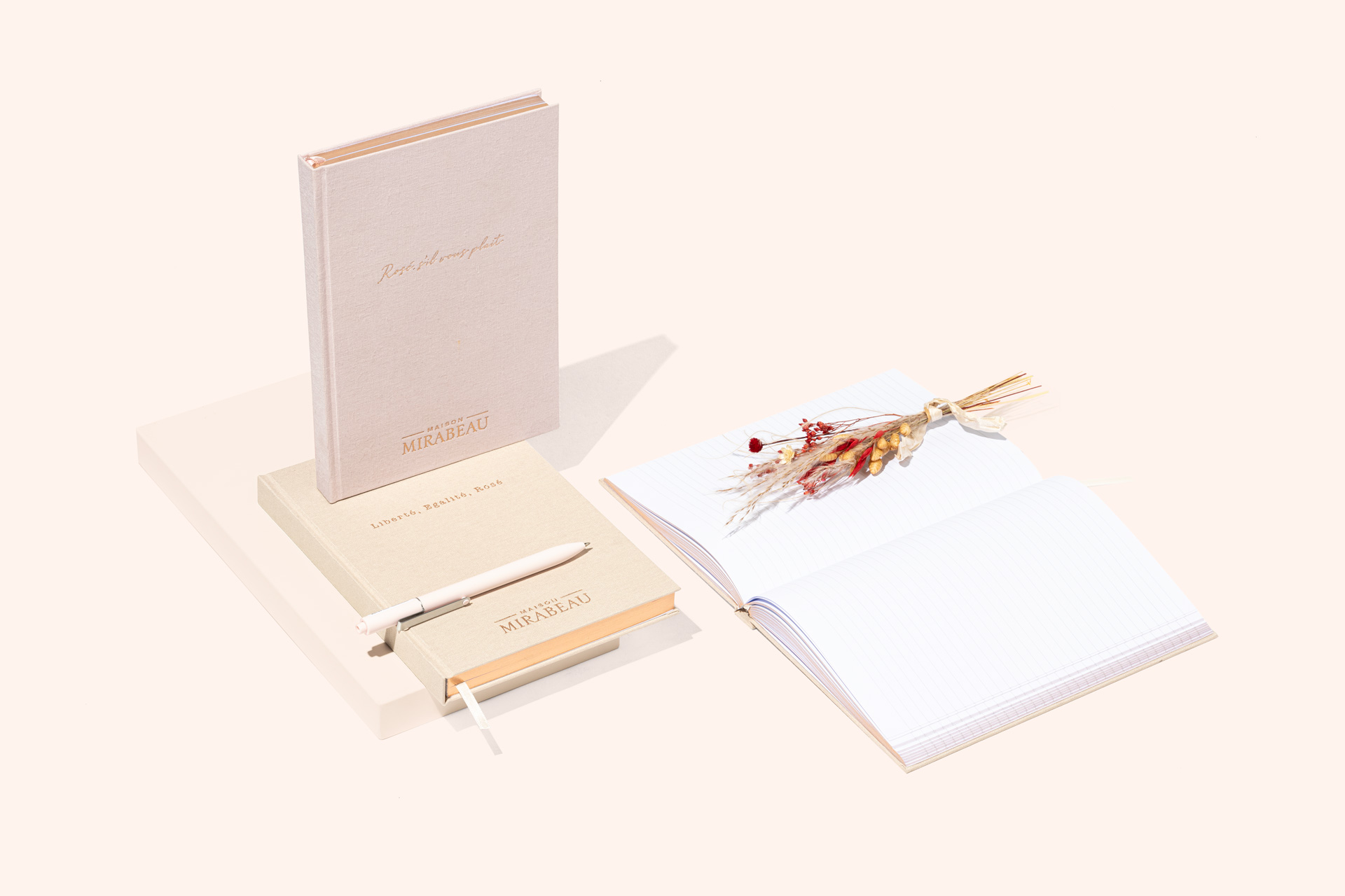 Mirabeau Clothbound Notebooks