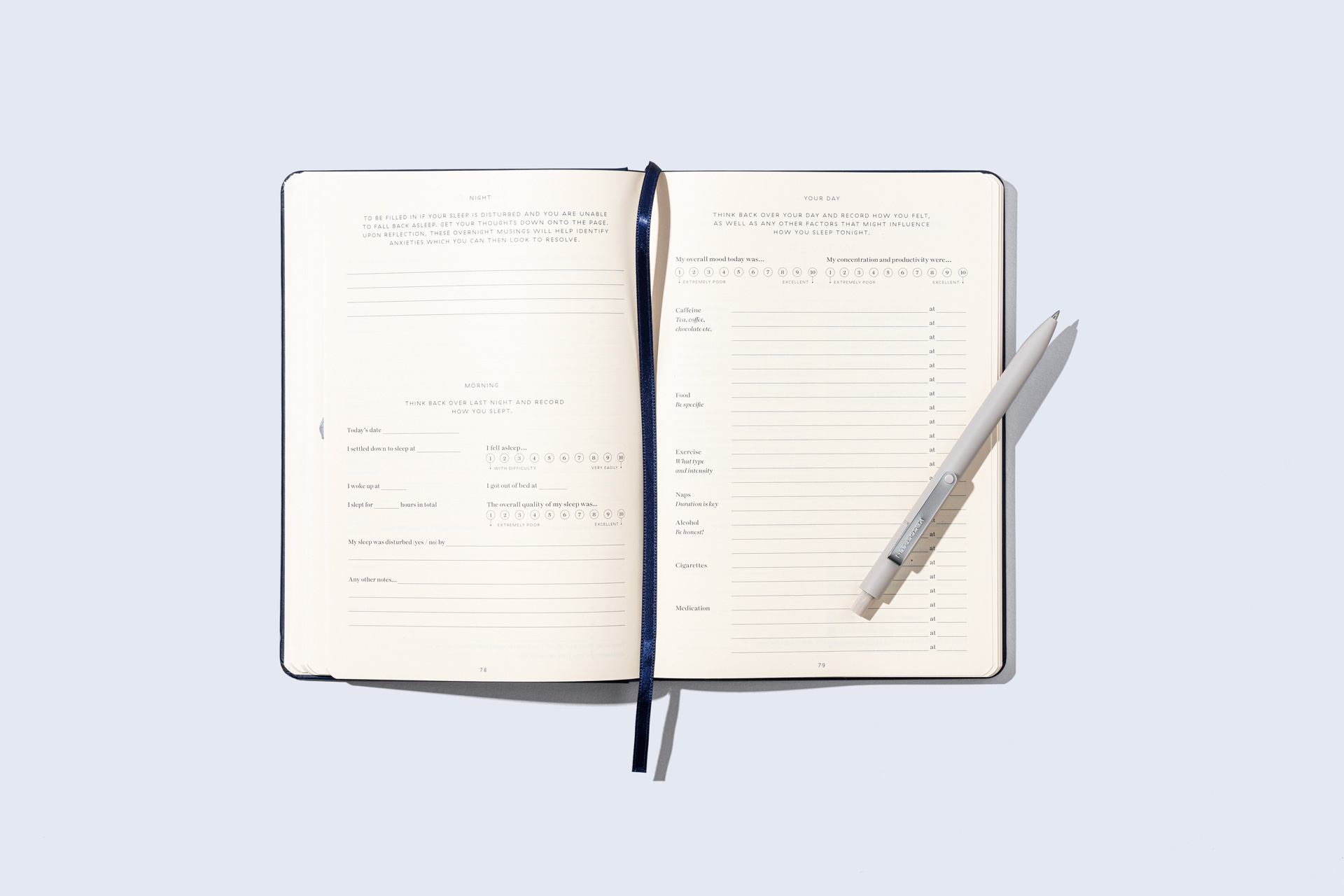 The London Sleep Company Bespoke Journal