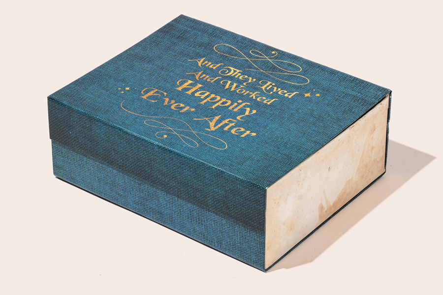 UKG Gift Box With Printed Foil Design