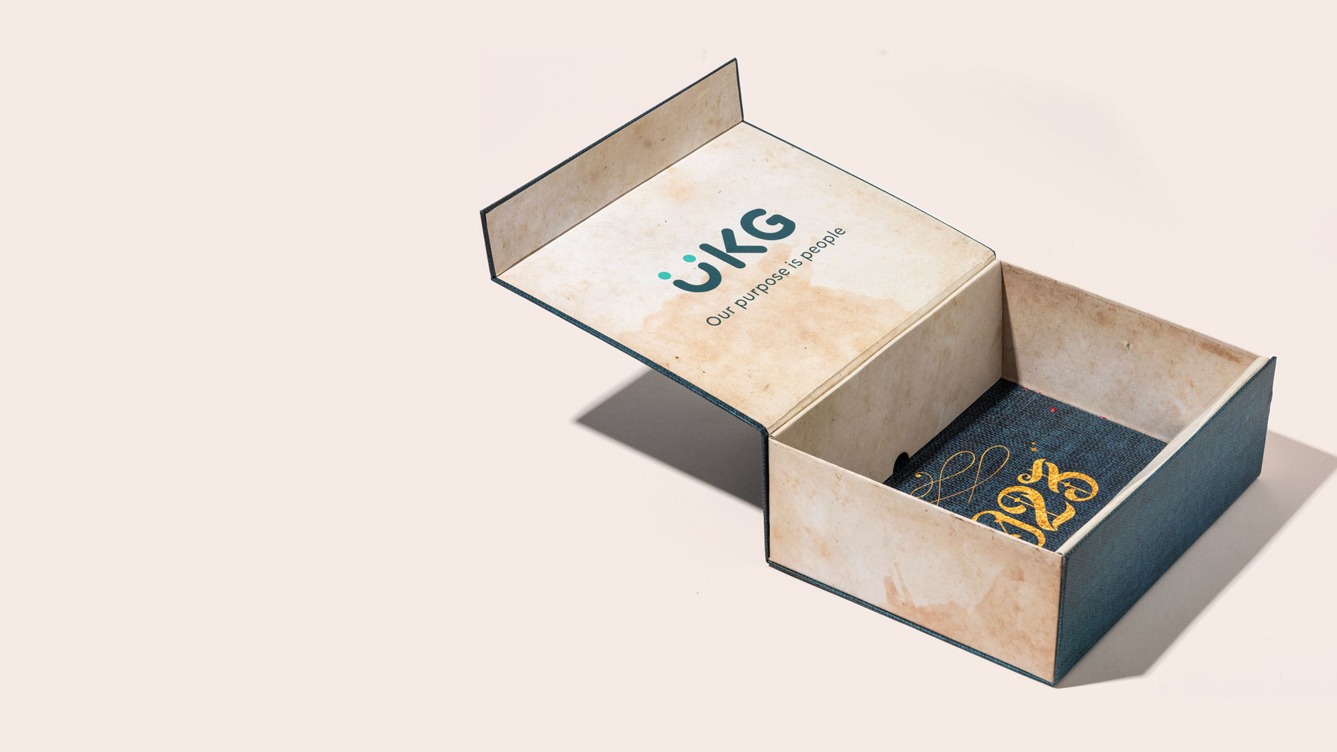 UKG Gift Box With Printed Foil Design