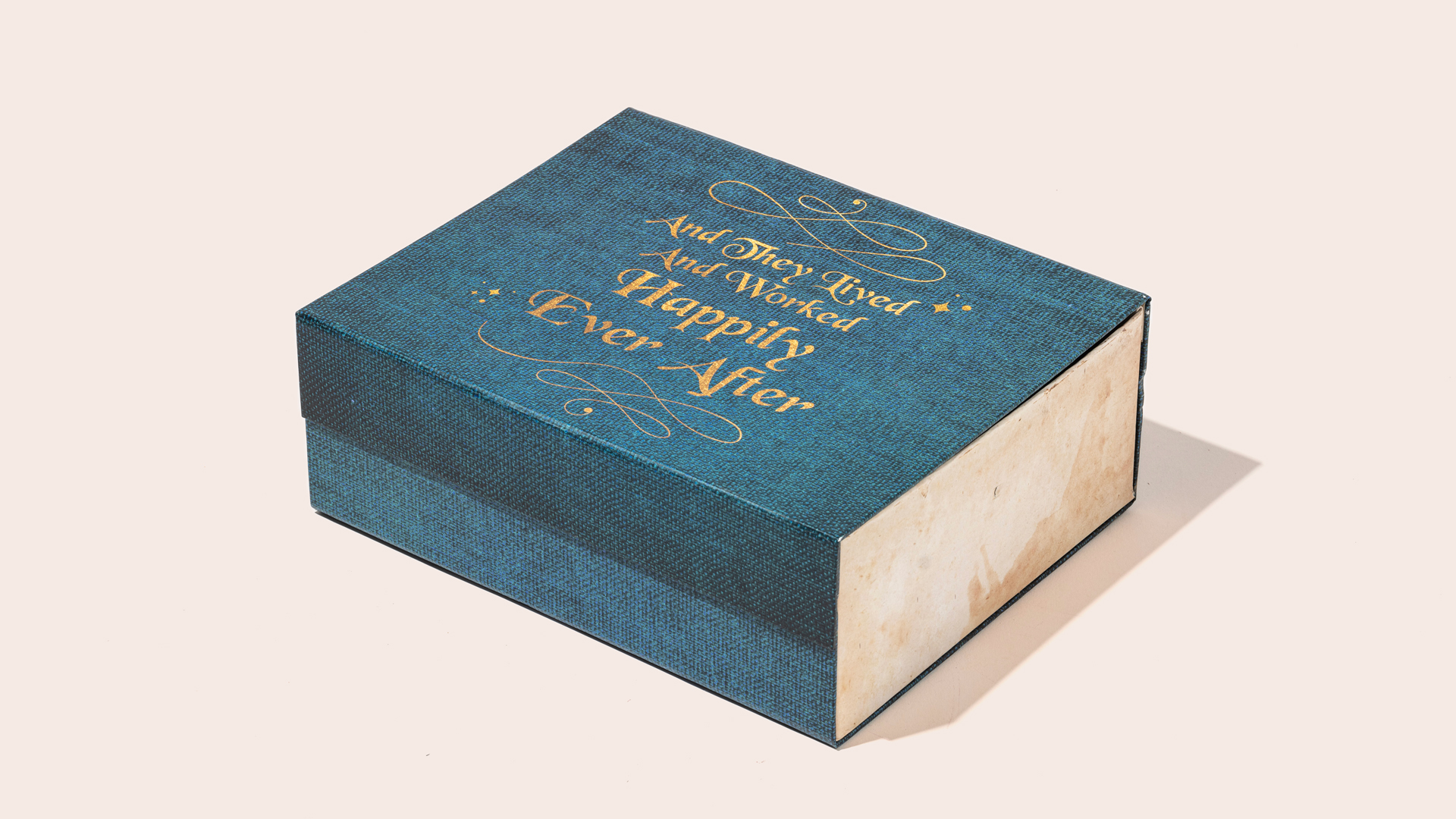 UKG Gift Box With Printed Foil Design
