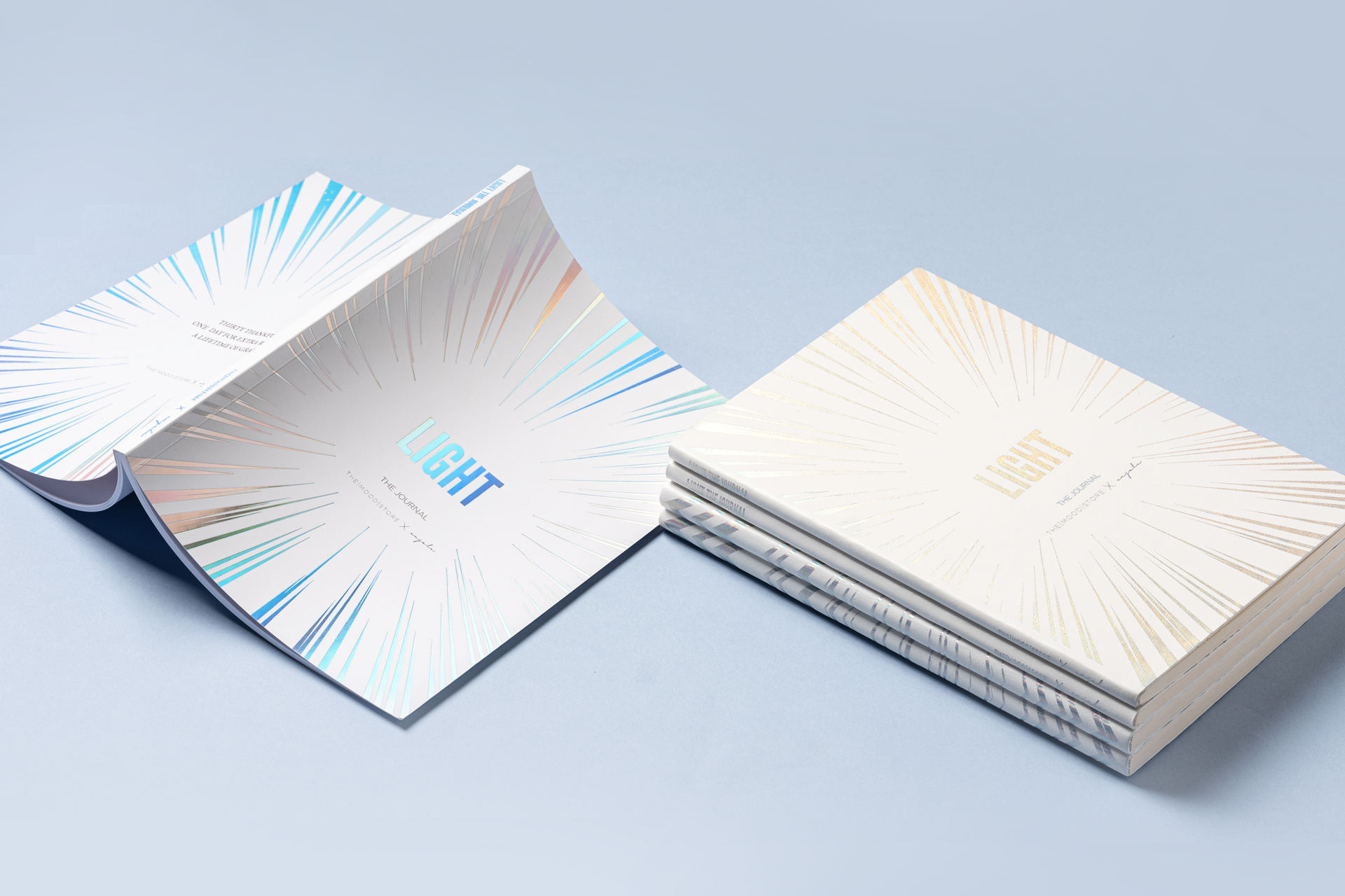 The Mood Store Light Journal Holographic Volant