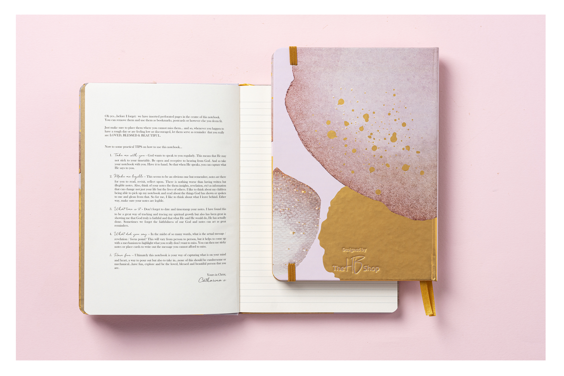 His Bride Shop Custom Notebook & Slipcase