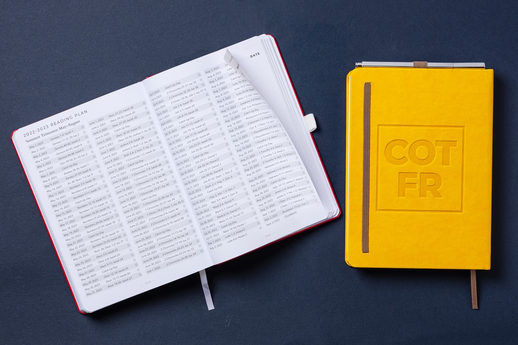 Church of the front range diary manufactured by Bookblock