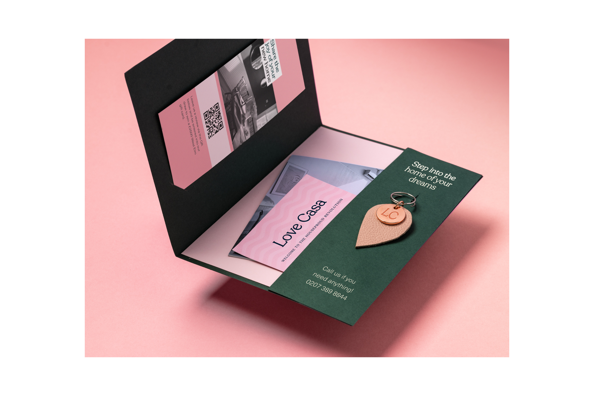 Boutique Estate Agent Welcome Envelope