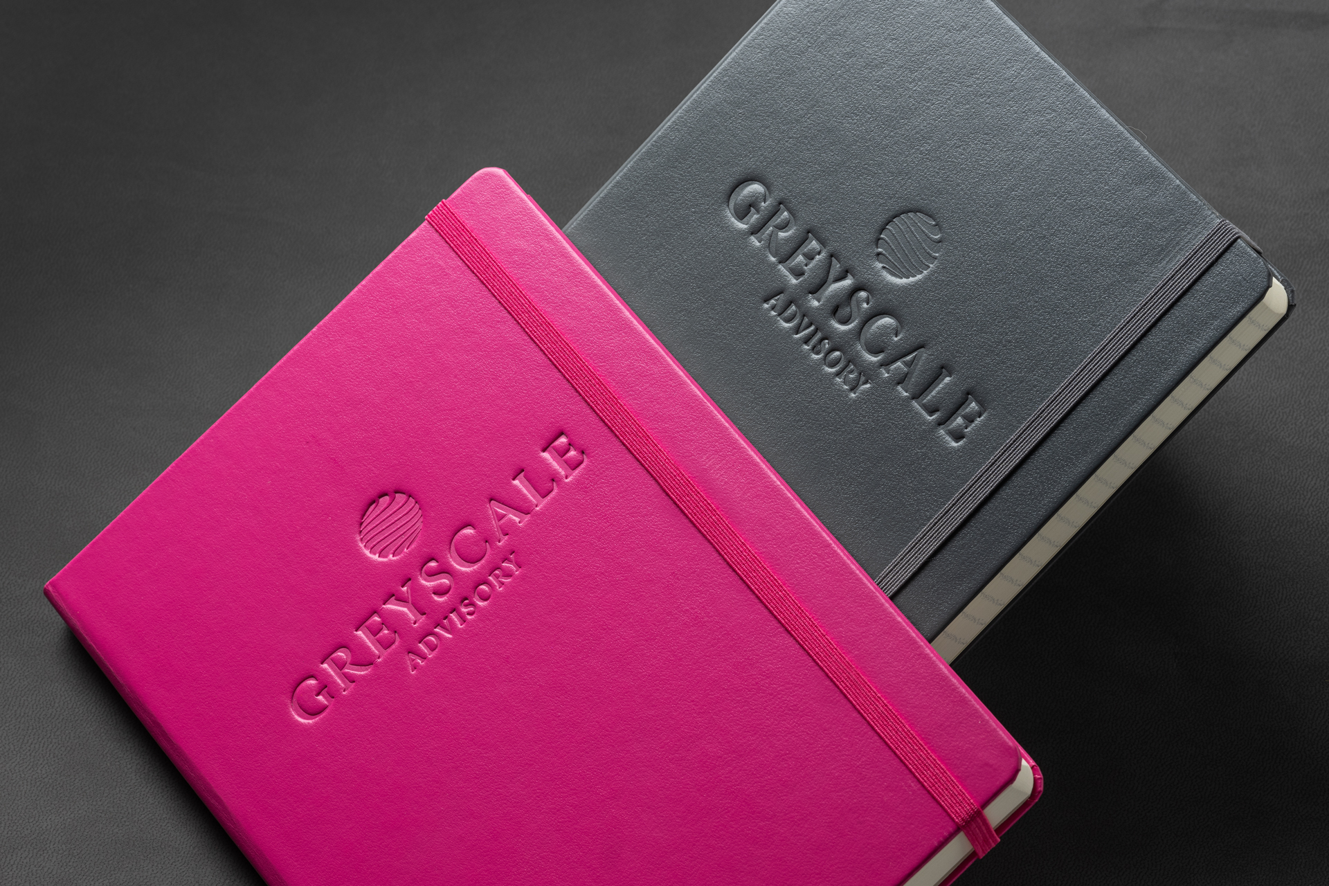Greyscale Advisory Pink & Grey Custom Leuchtturm Notebooks