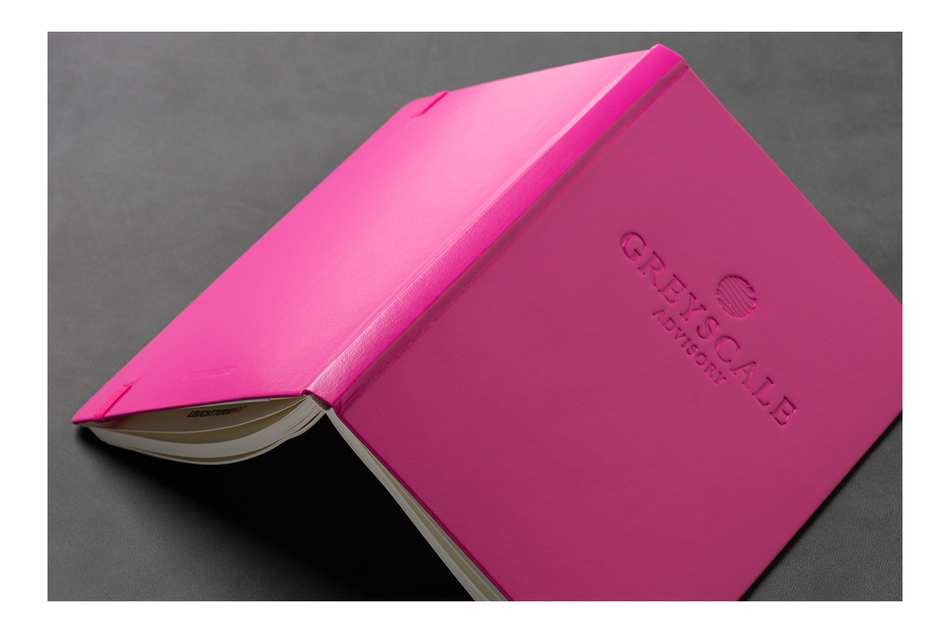 Greyscale Advisory Pink & Grey Custom Leuchtturm Notebooks