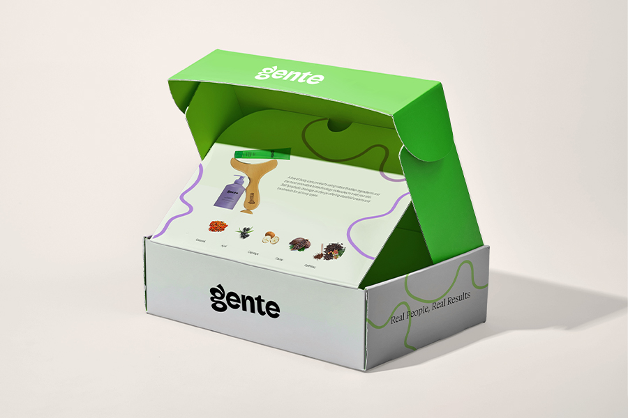 Custom Printed Beauty Brand Outreach Box