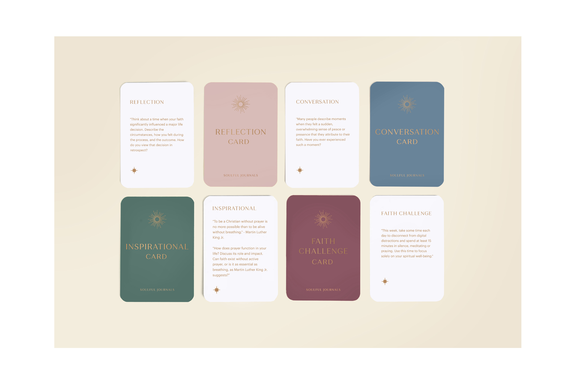 Soulful Journals Custom Card Set